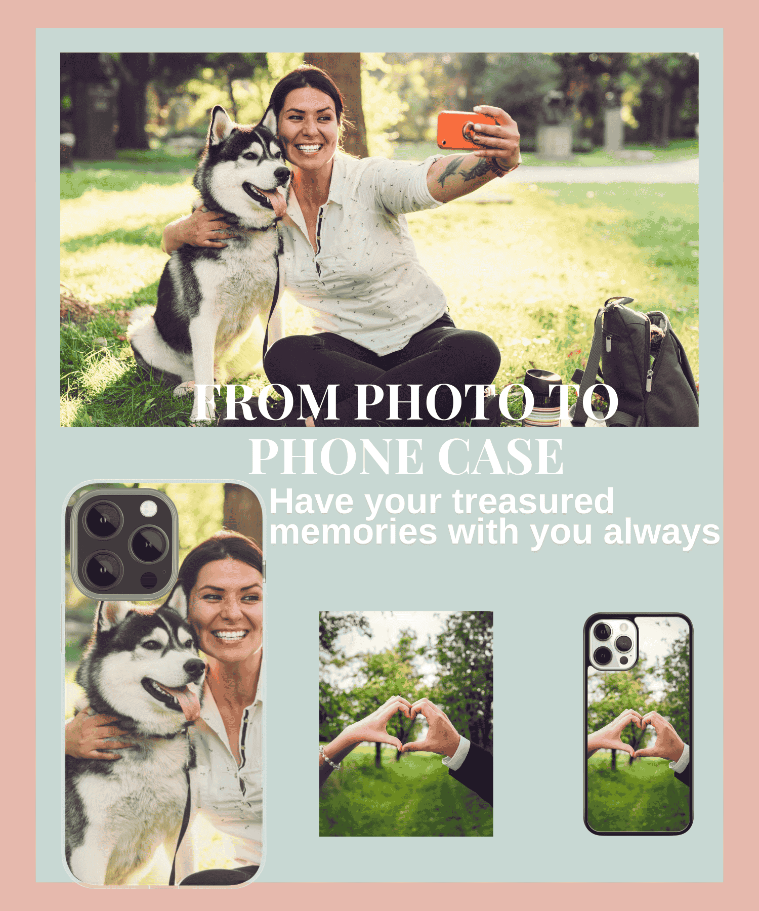 Photo on phone case,