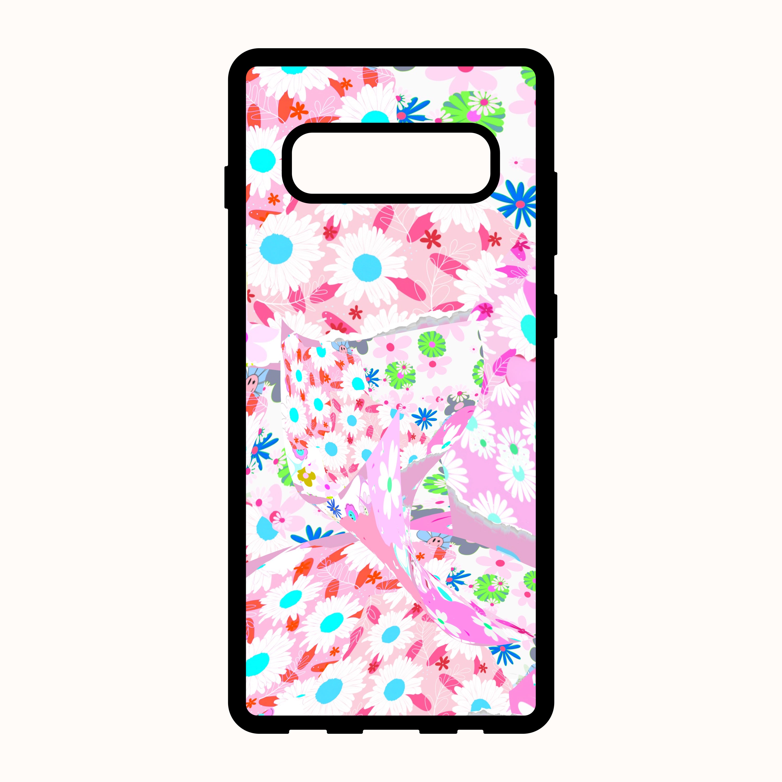 Samsung Galaxy Phone Case with Unique and Vibrant Abstract Design