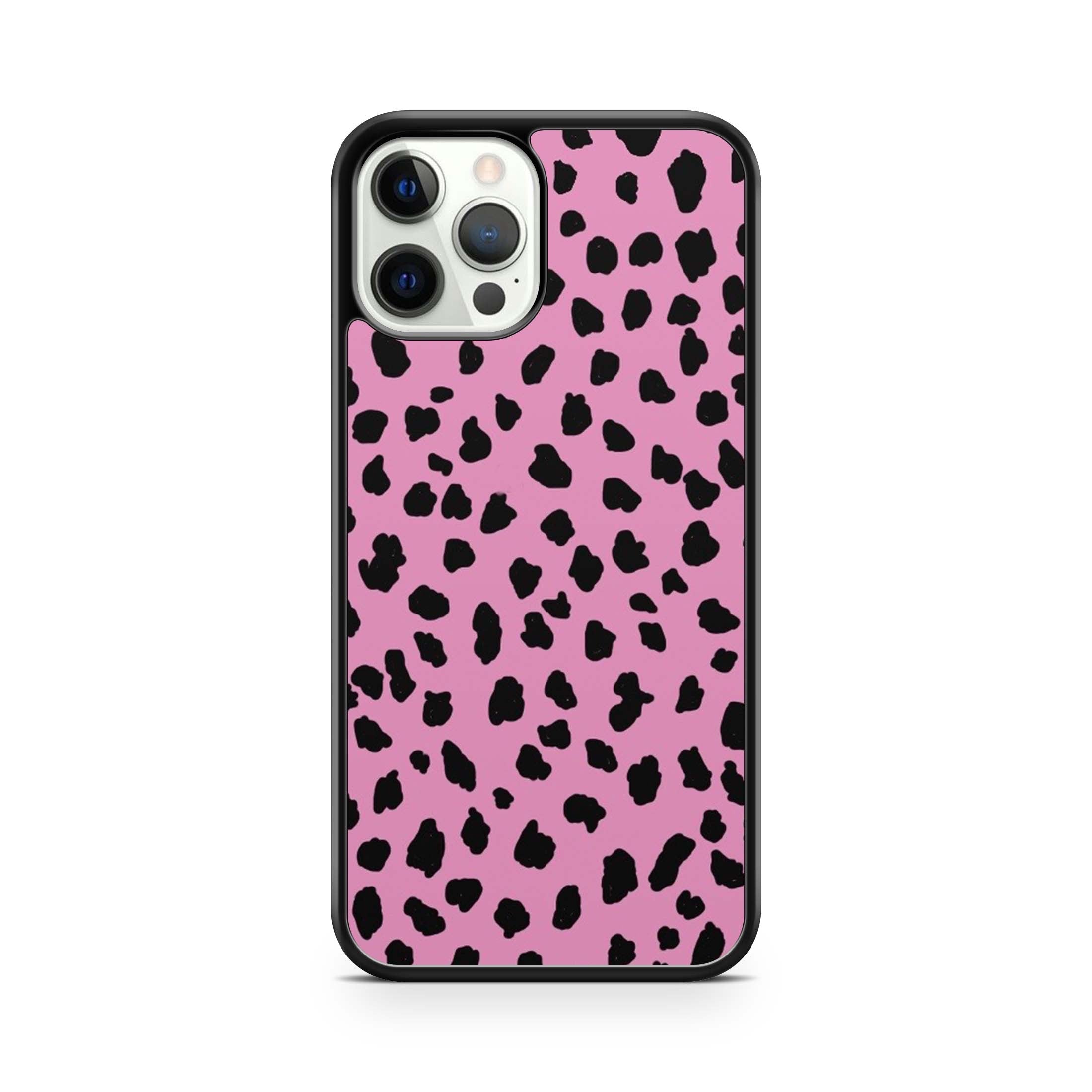 Coloured Dalmatian Print Phone Case