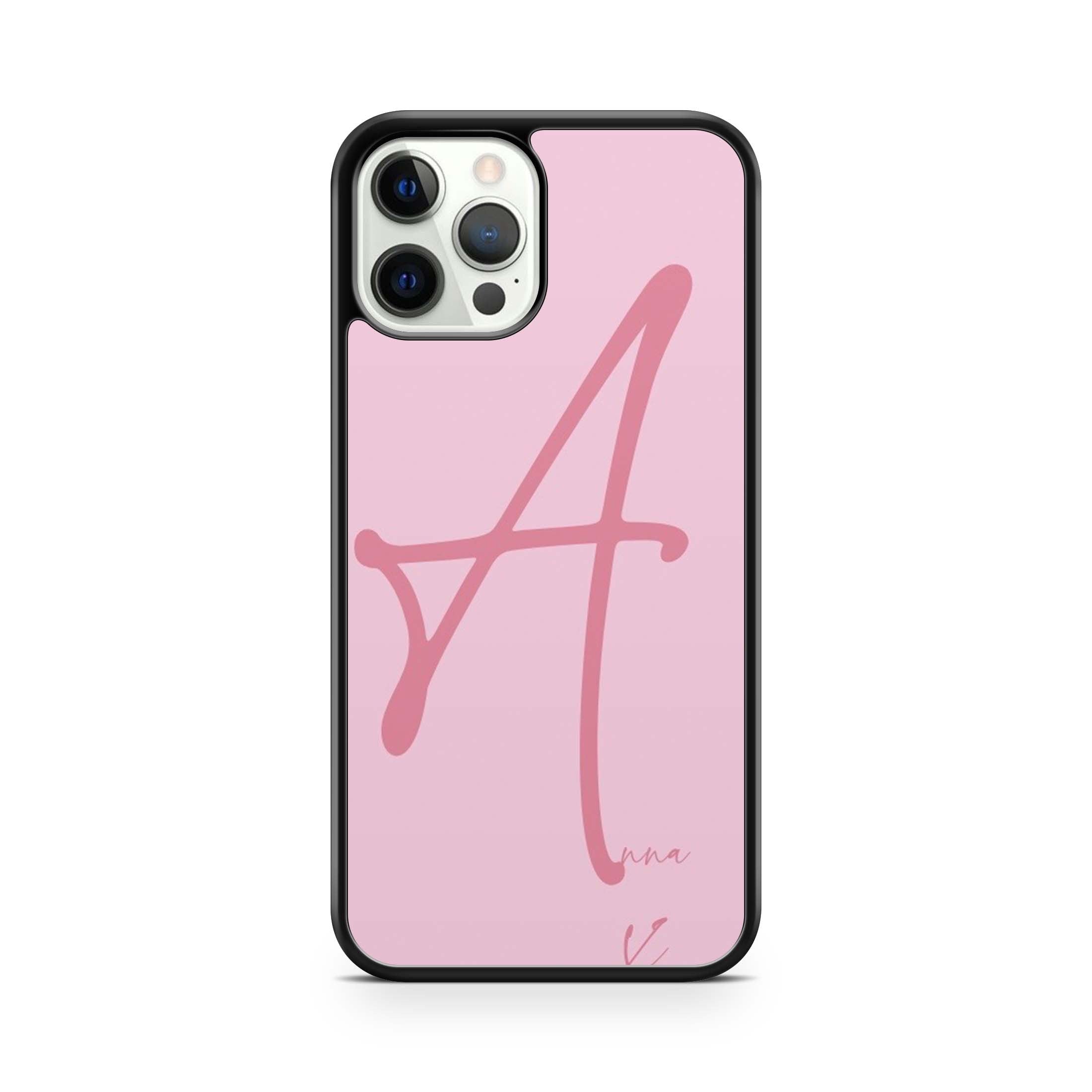 Personalised Initial And Name Phone Case