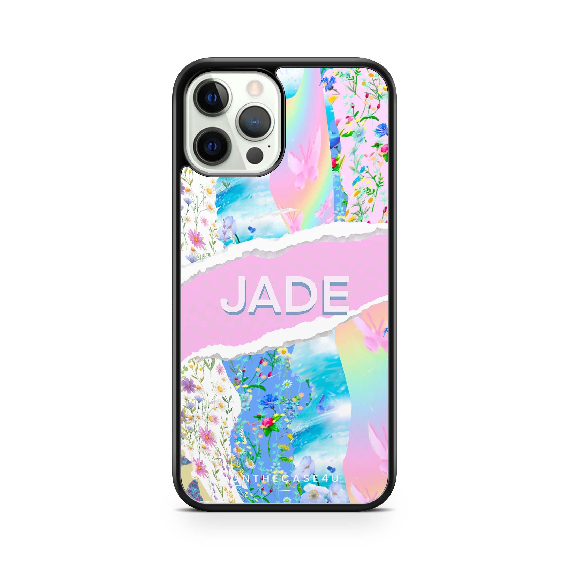 Enchanted Flower Name Mash Up Phone Case