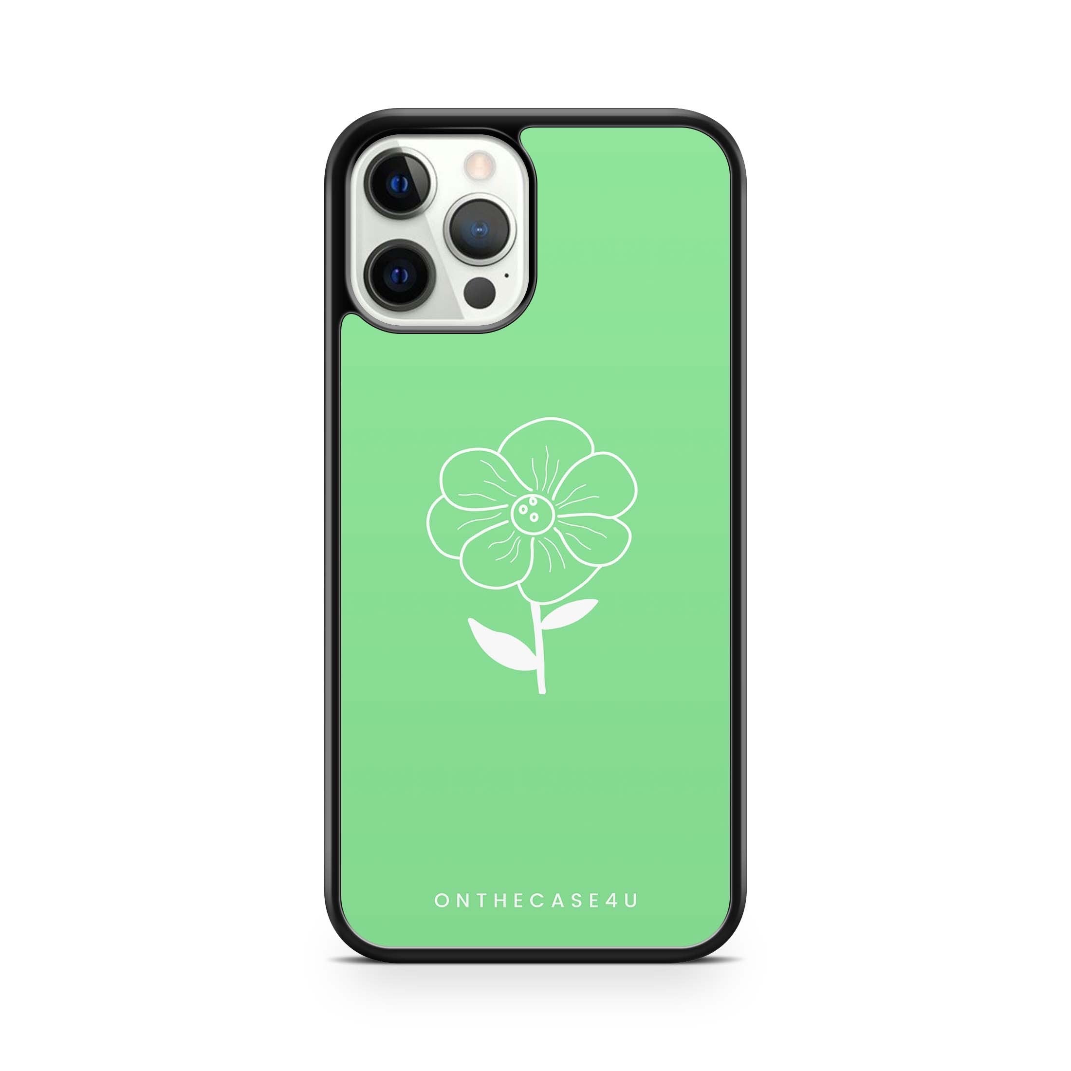 Minimalist Flower Leaves Phone Case
