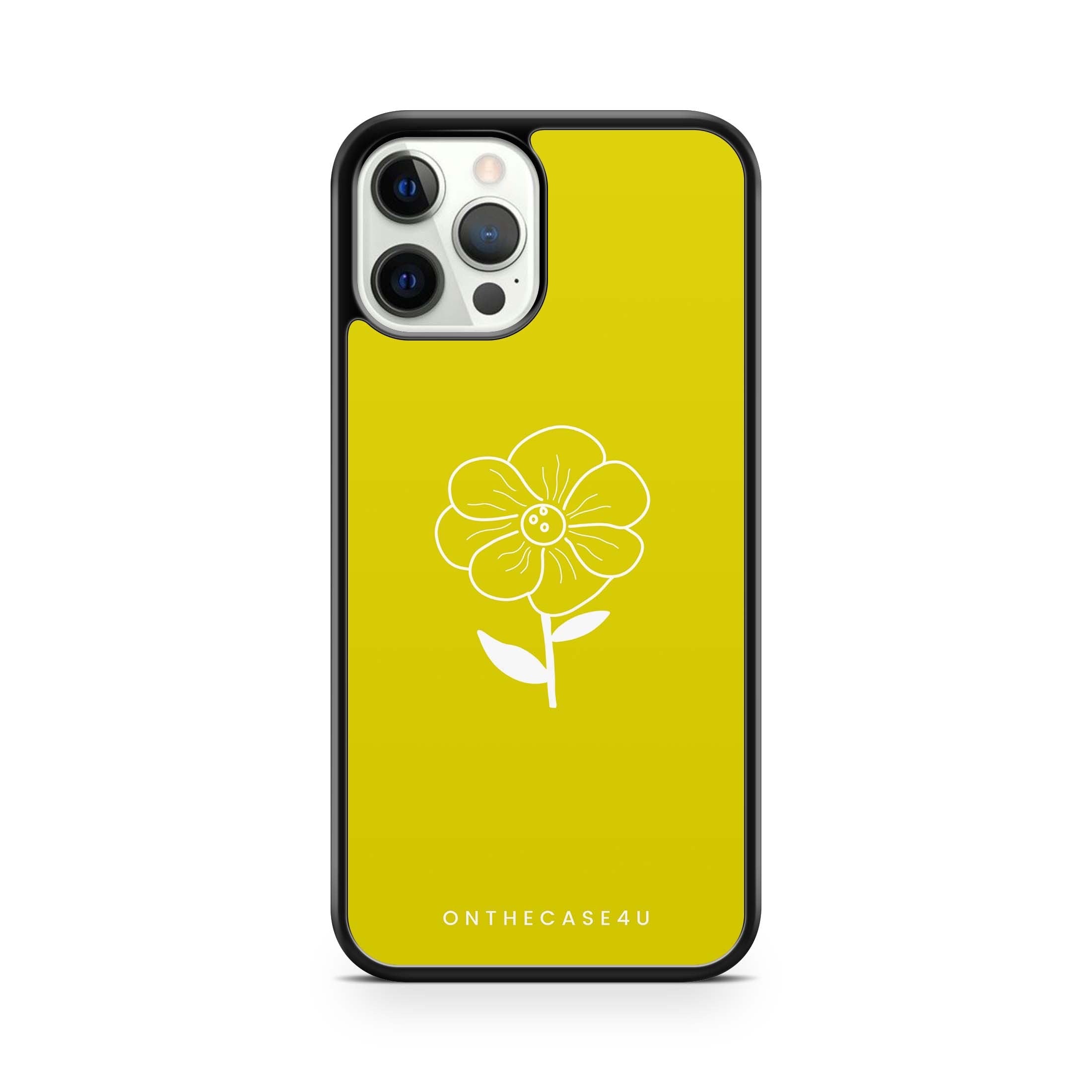 Minimalist Flower Leaves Phone Case