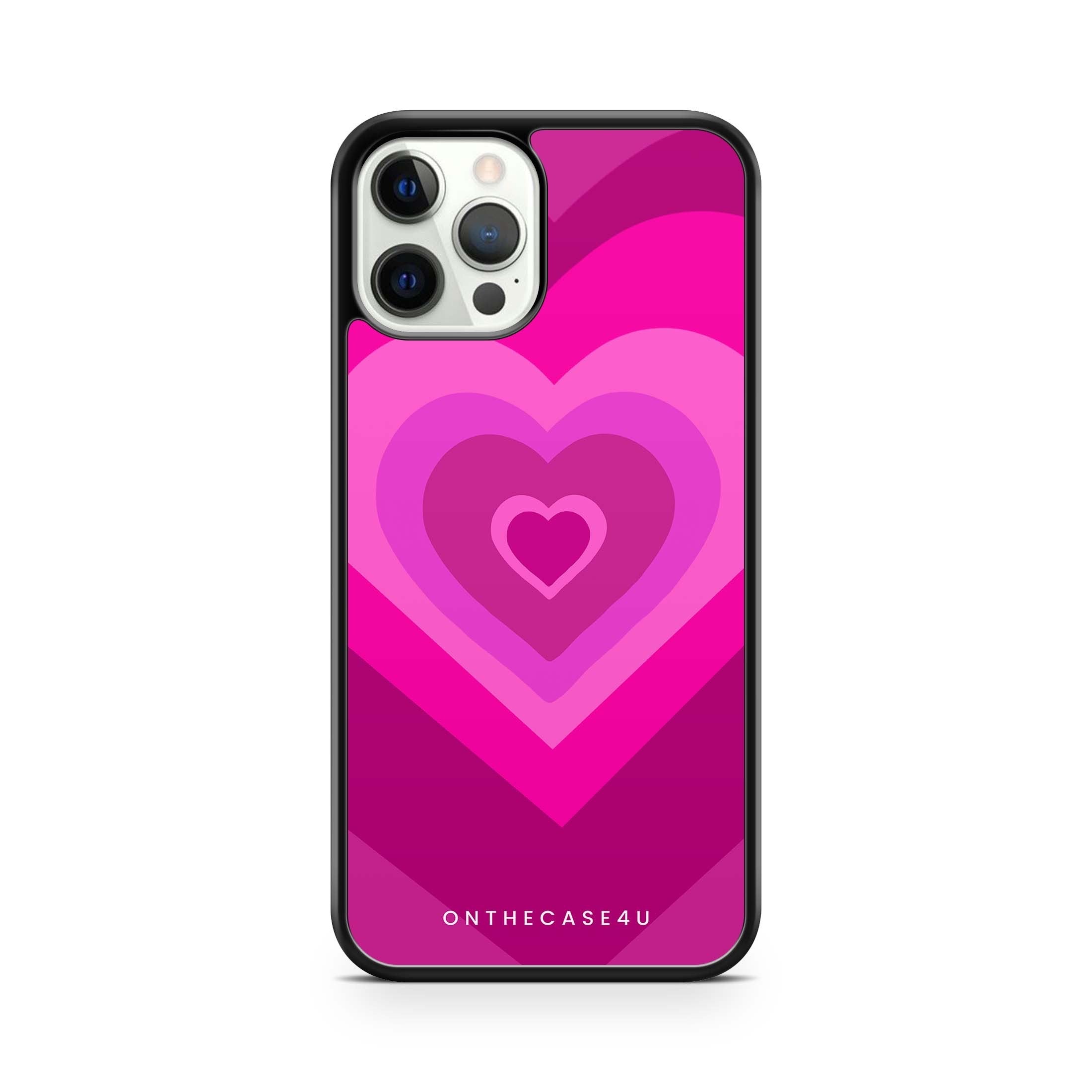 Pretty Pink Expanding Heart Phone Case