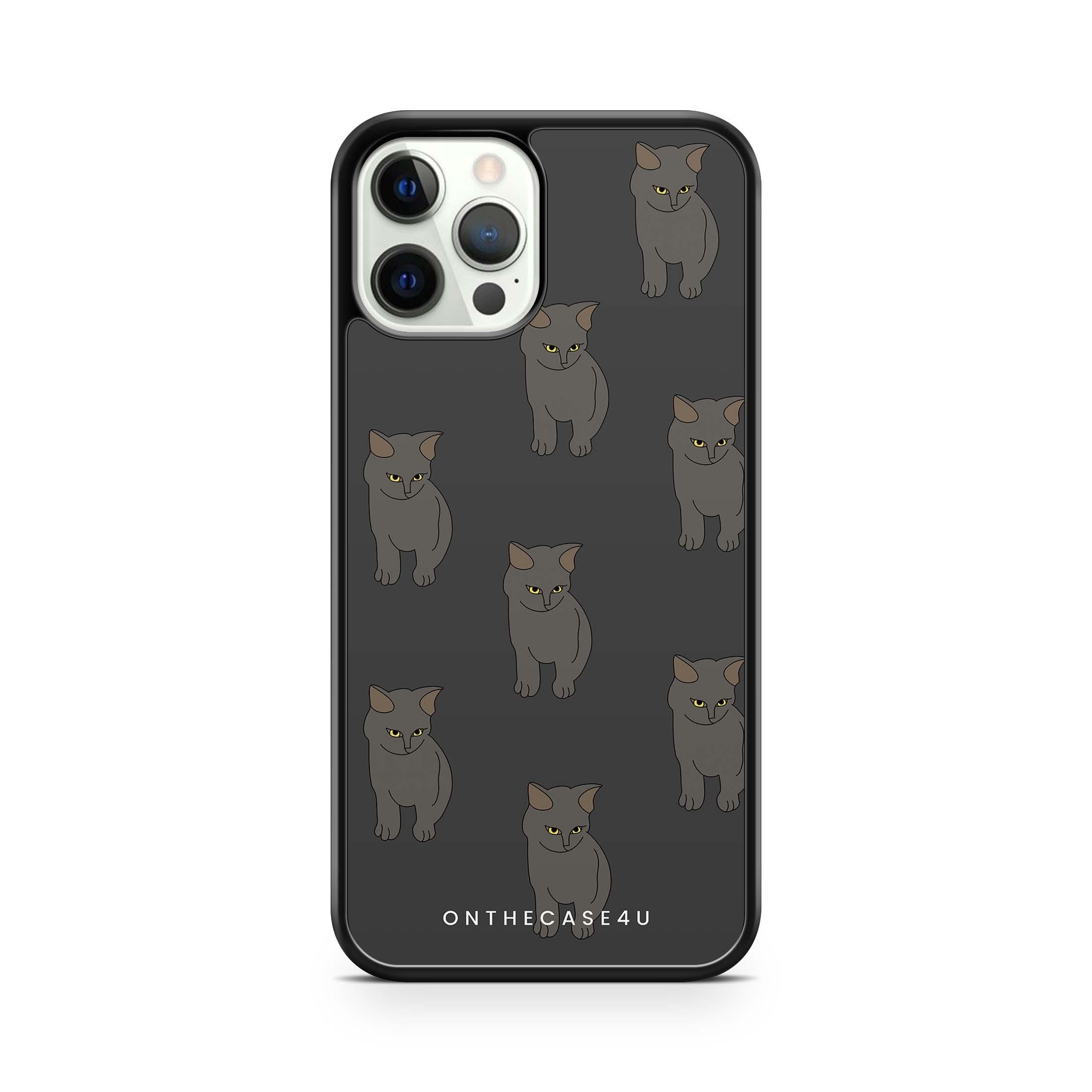 Cute Cat Print Phone Case