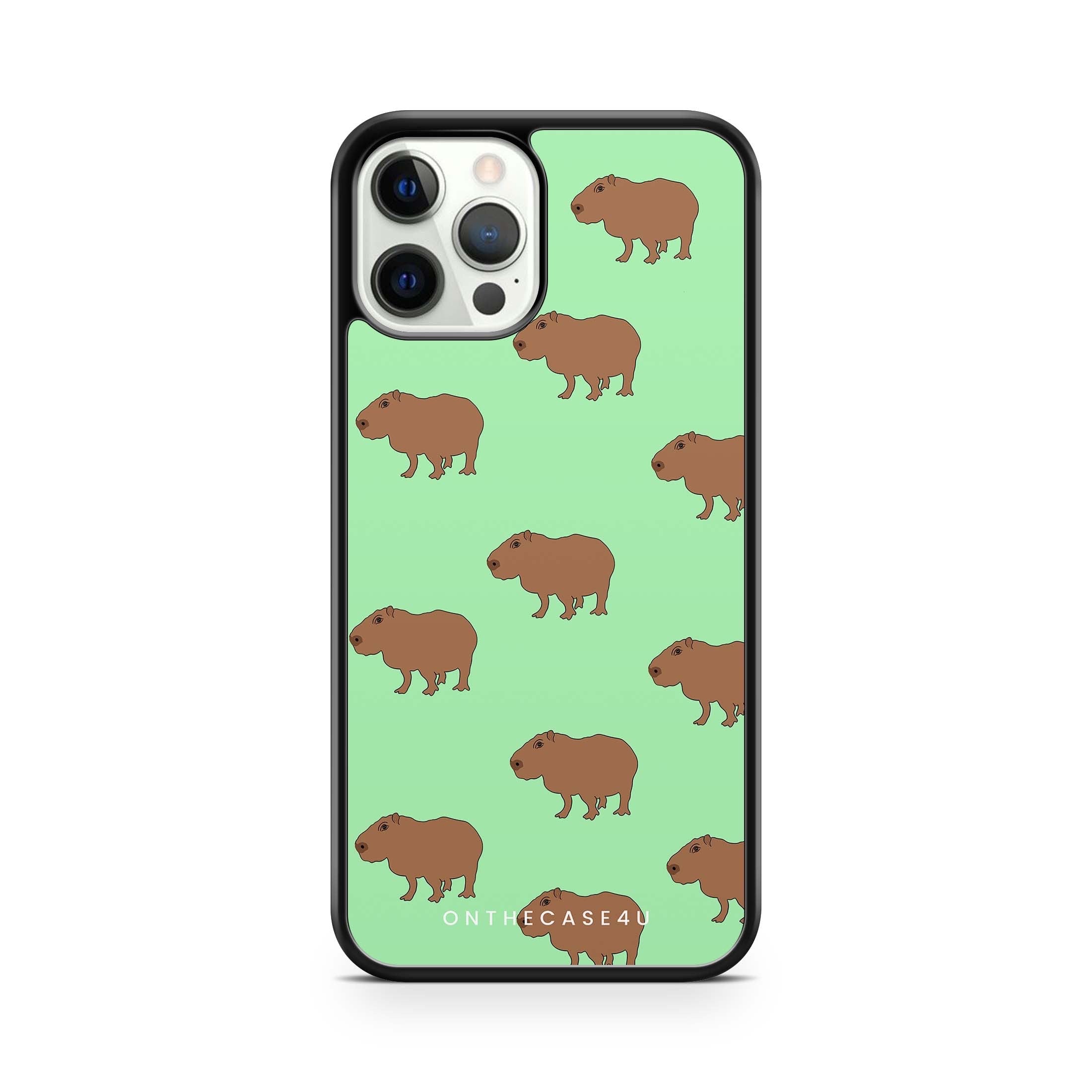 Capybara Minimalistic Print Phone Case