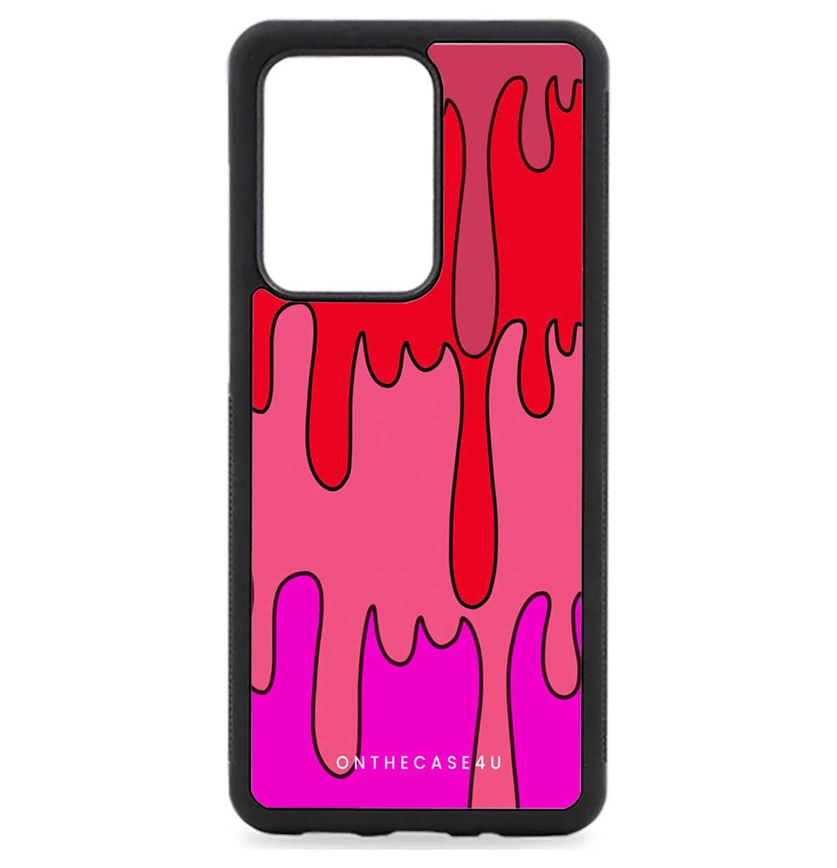 Dripping Wall Paint Print Phone Case For Samsung
