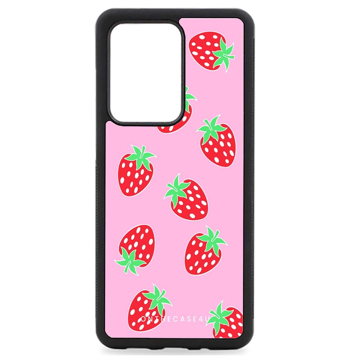 Pastel Pink Strawberry Phone Case For Samsung