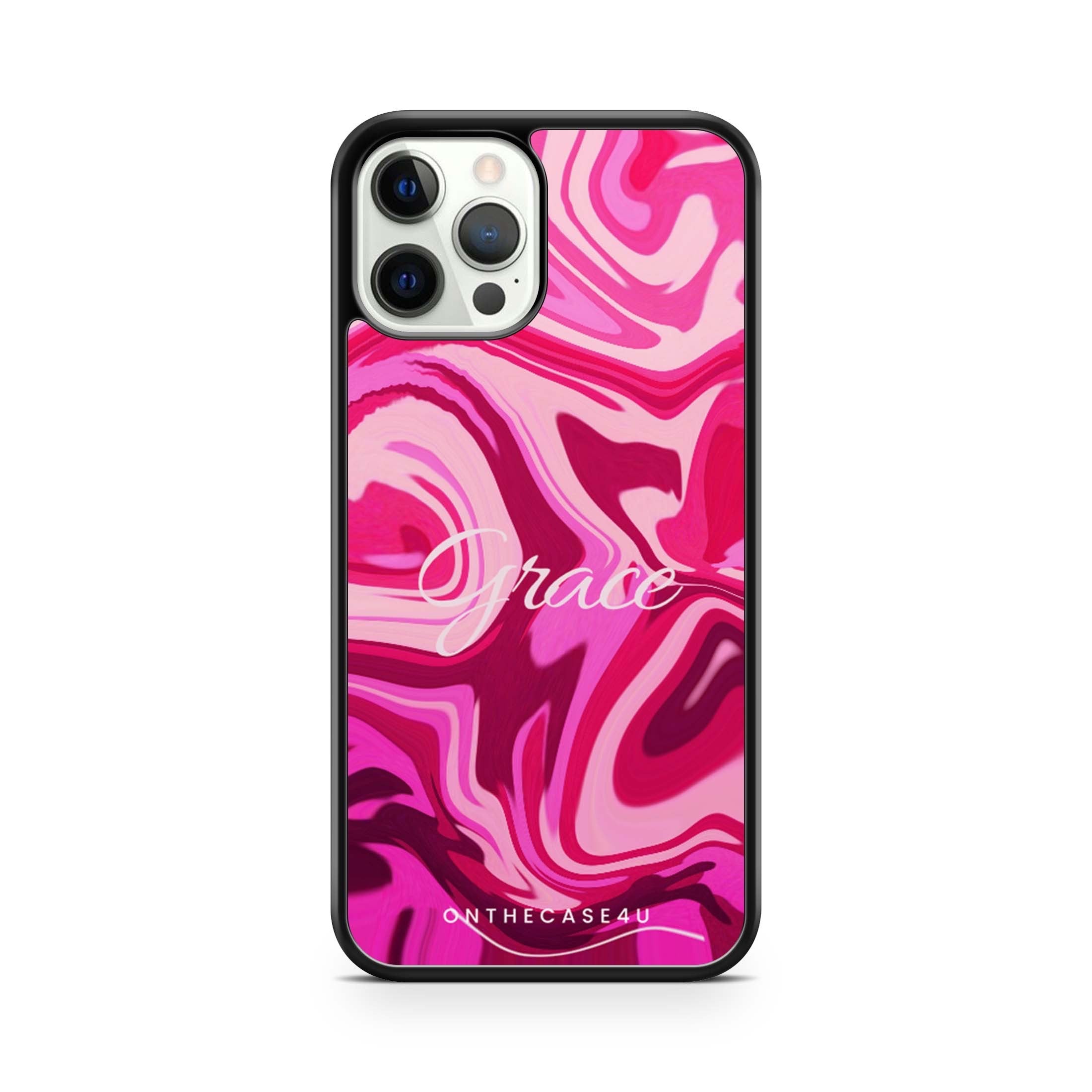 Camouflage Swirl Personalised Name Phone Case