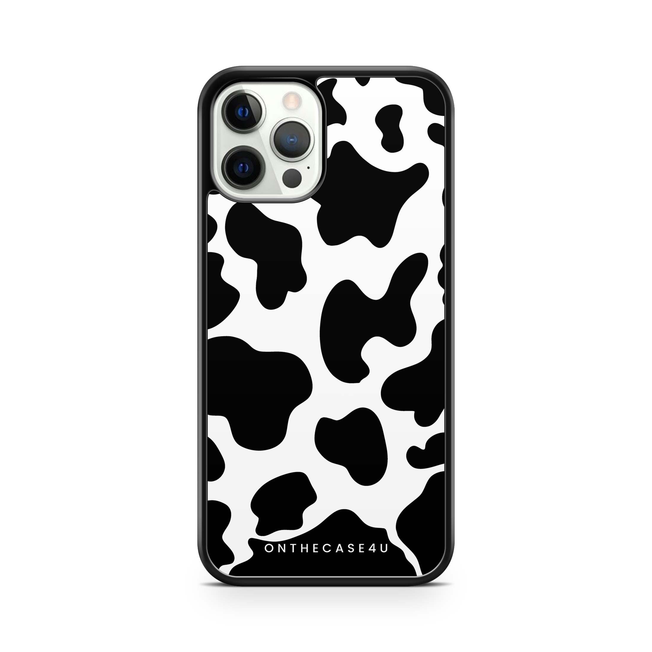 Black & White Cow Print Phone Case