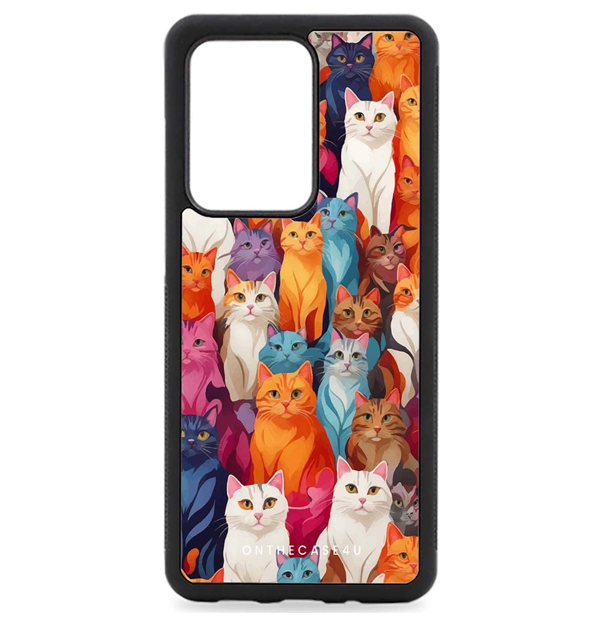 Cat Art Print Phone Case For Samsung