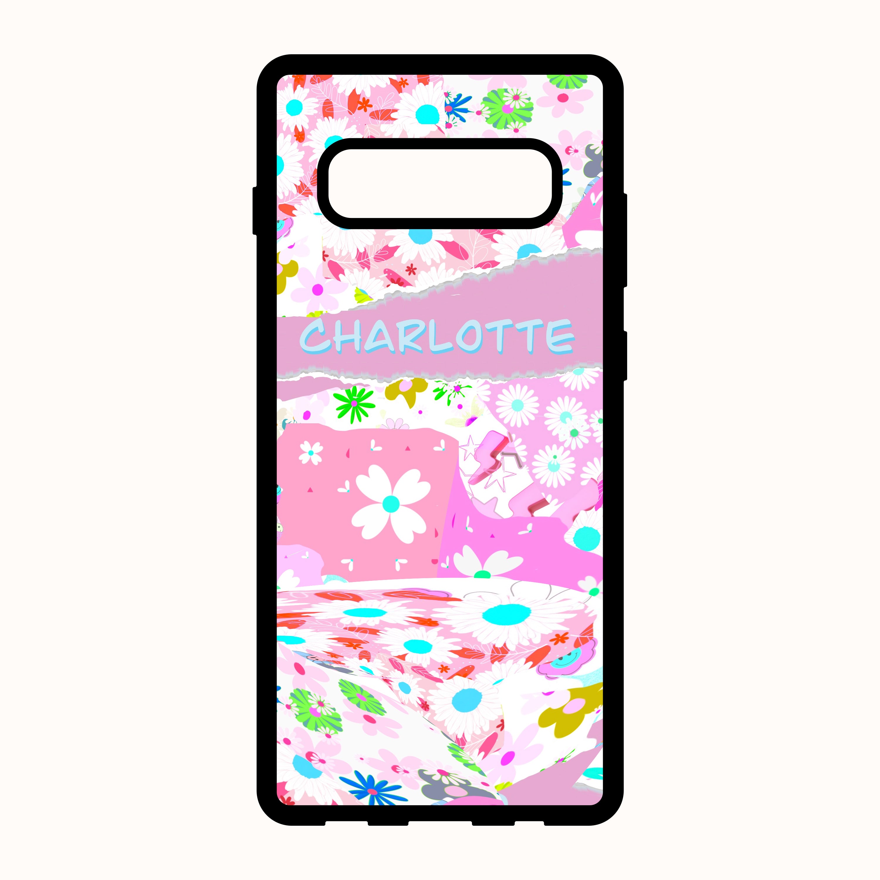 Samsung Galaxy Phone Case with Unique and Vibrant Abstract Design