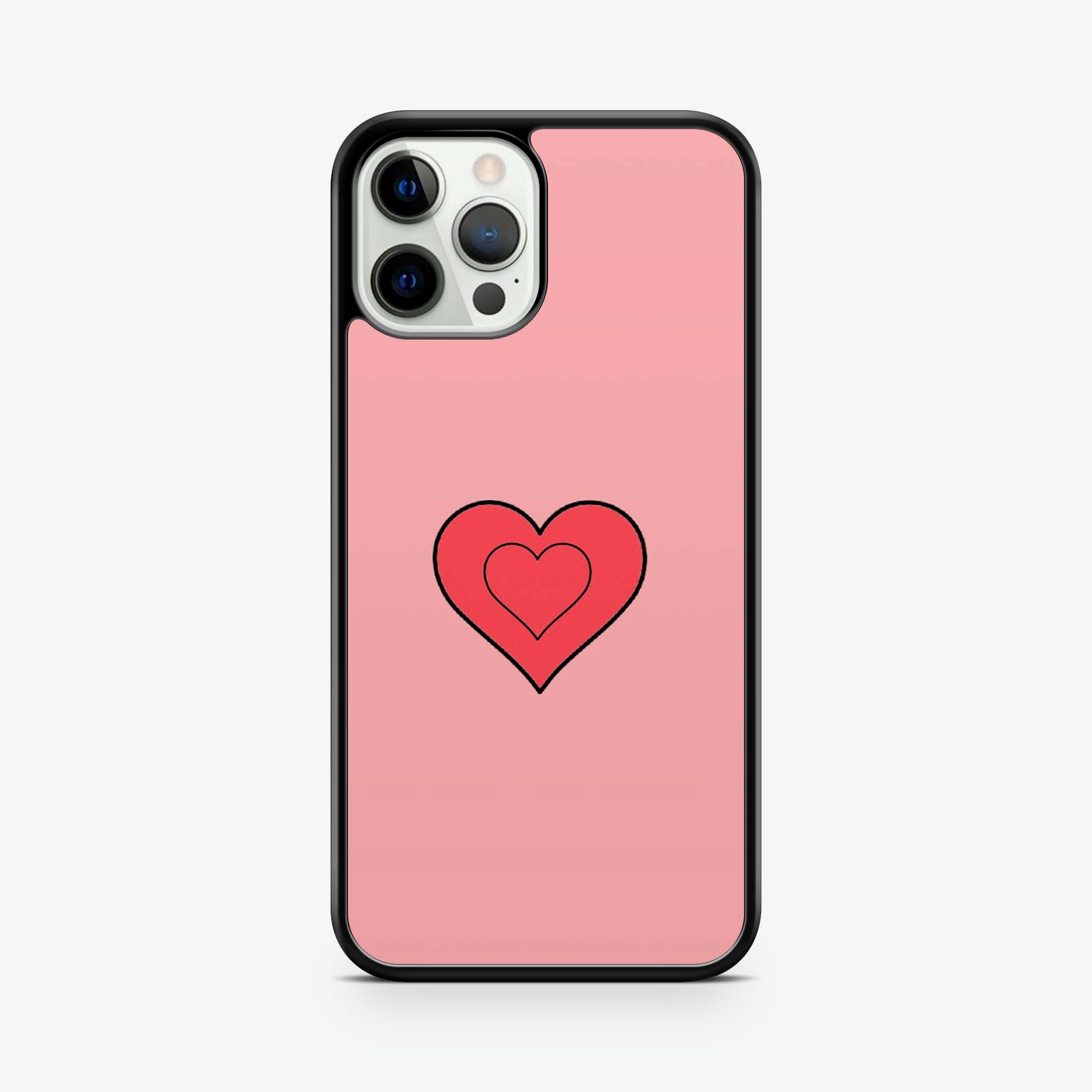 Pastel Coloured Minimalist Hearts Phone Case For IPhone & Samsung - OnTheCase4U