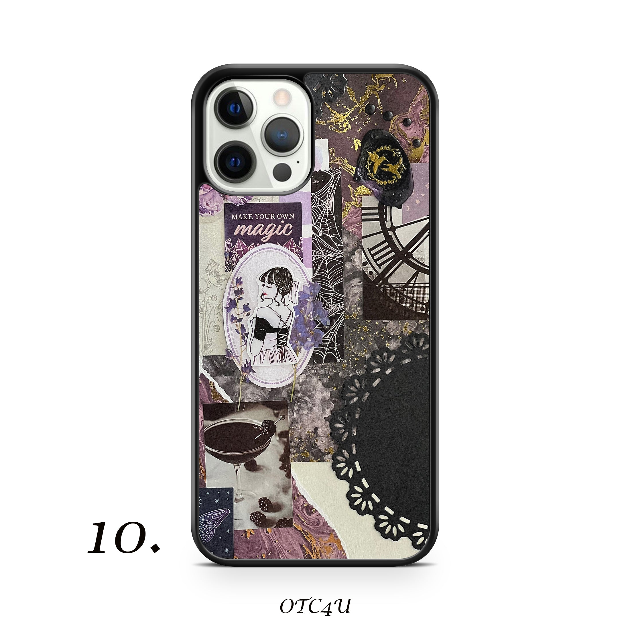 Vintage Abstract Art Scrapbook Collage Phone Case - OnTheCase4U