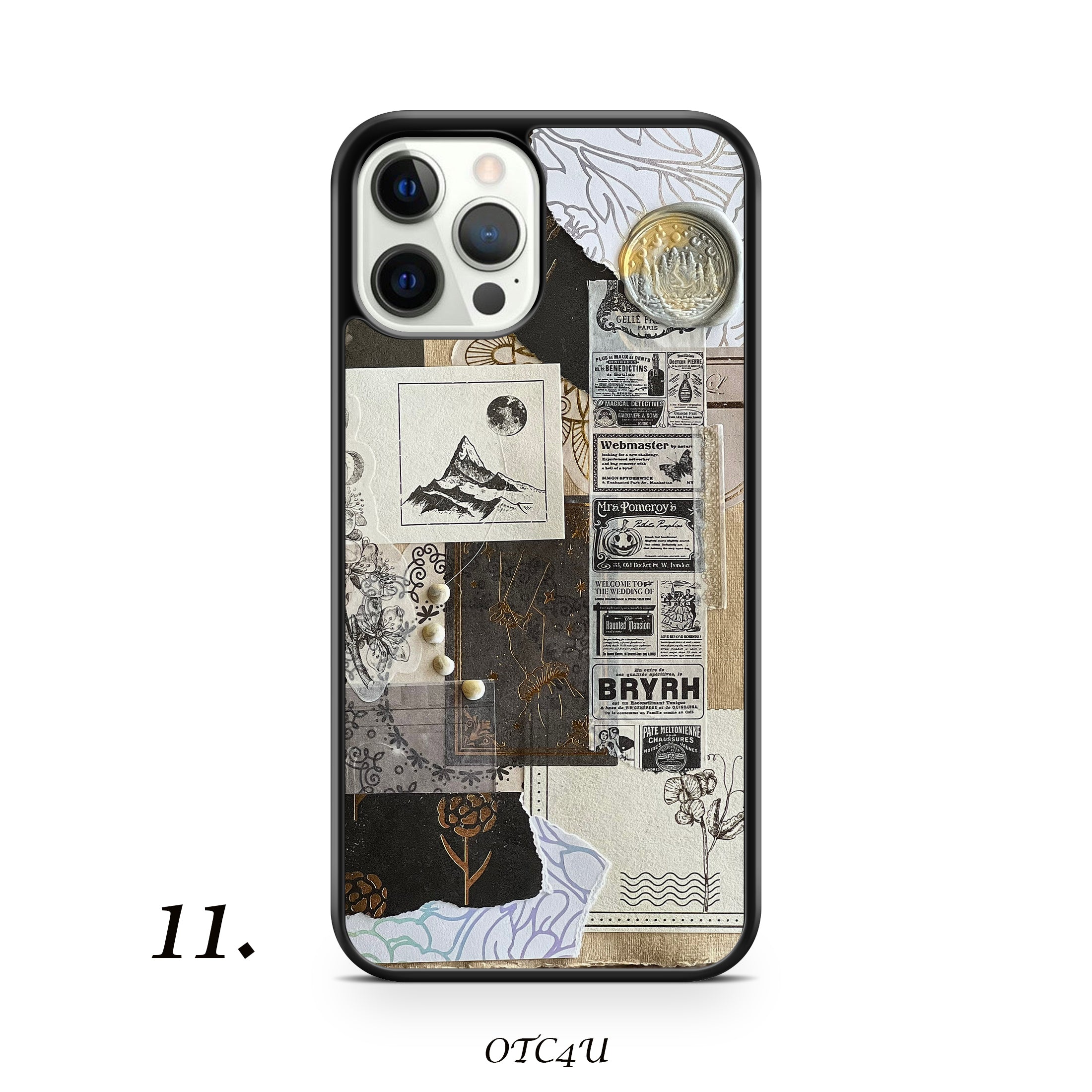 Vintage Abstract Art Scrapbook Collage Phone Case - OnTheCase4U