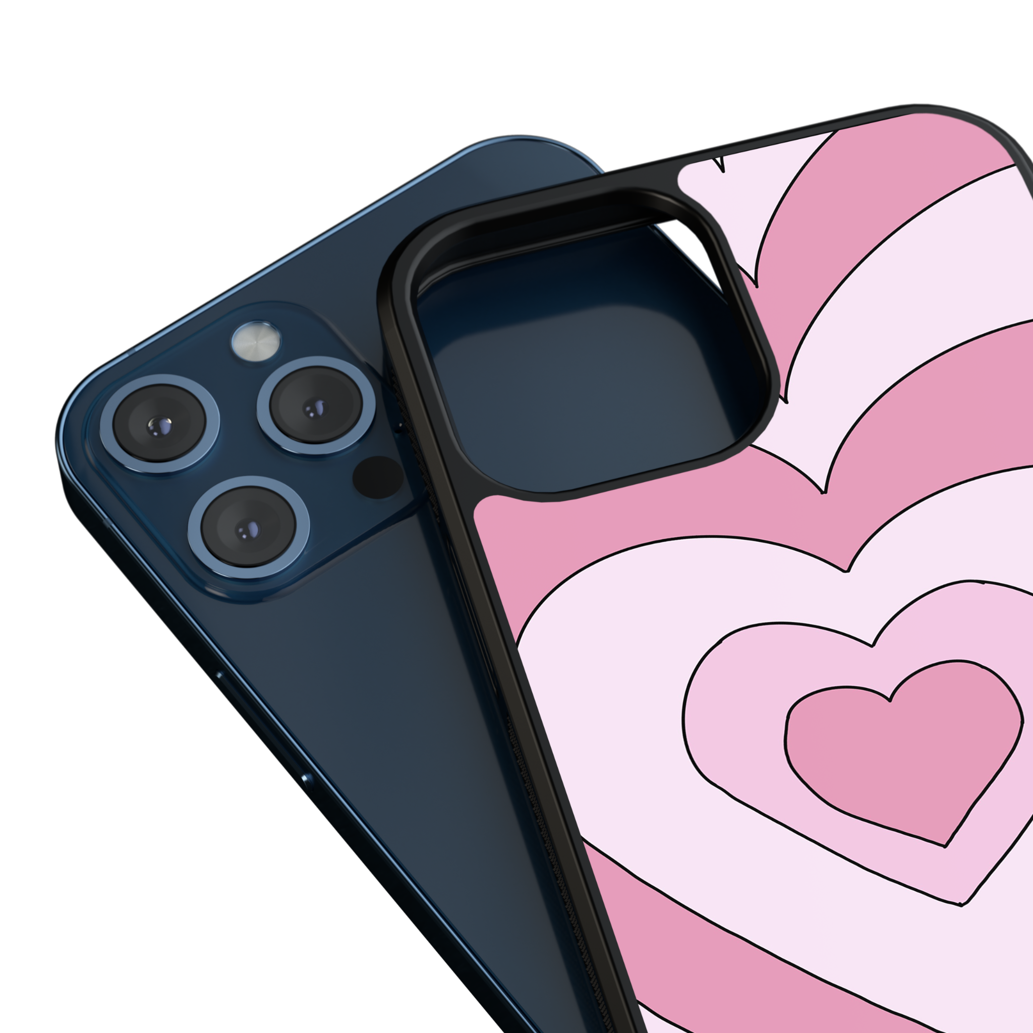 Pastel Expanding Heart Phone Case For IPhone & Samsung - OnTheCase4U