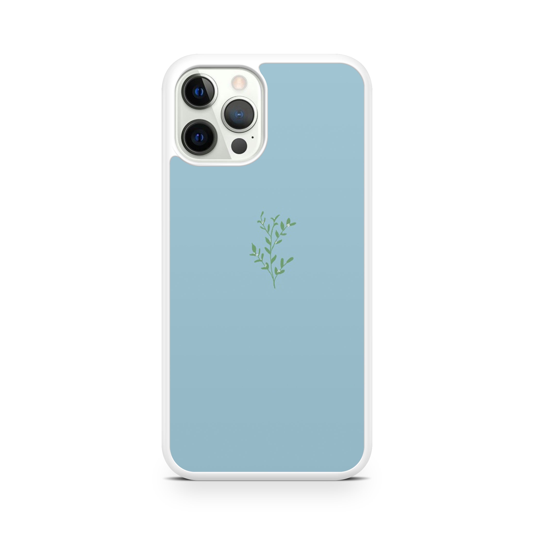 Green Minimalist Leaves Phone Case For IPhone & Samsung - OnTheCase4U