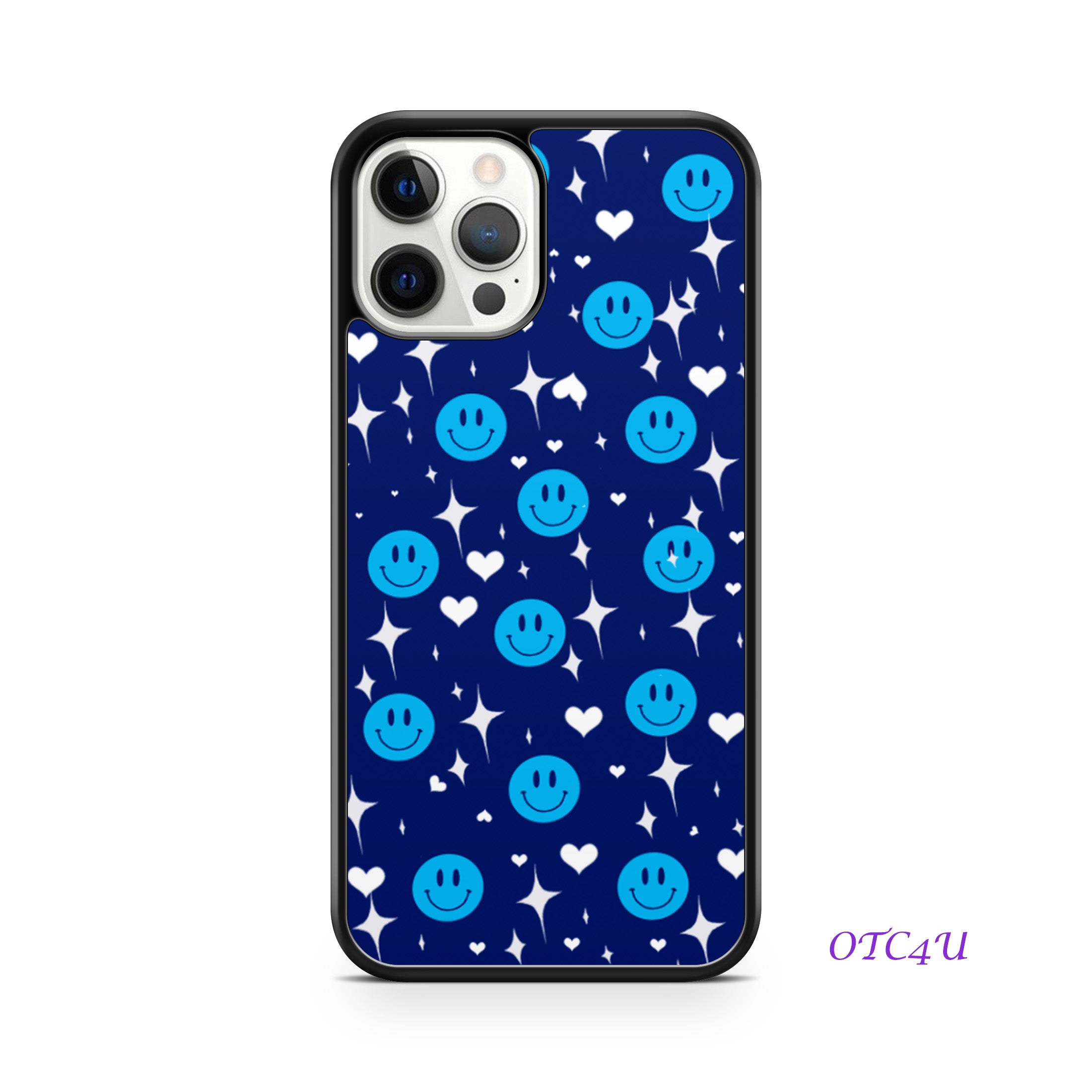 Smiley faces with hearts and stars print Phone Case for SAMSUNG phone models - OnTheCase4U