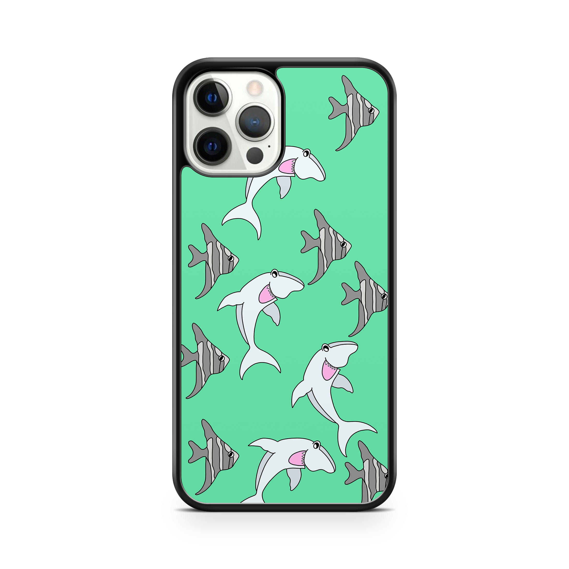 Sharks & Fishes Seaside Themed Phone Case For IPhone & Samsung - OnTheCase4U