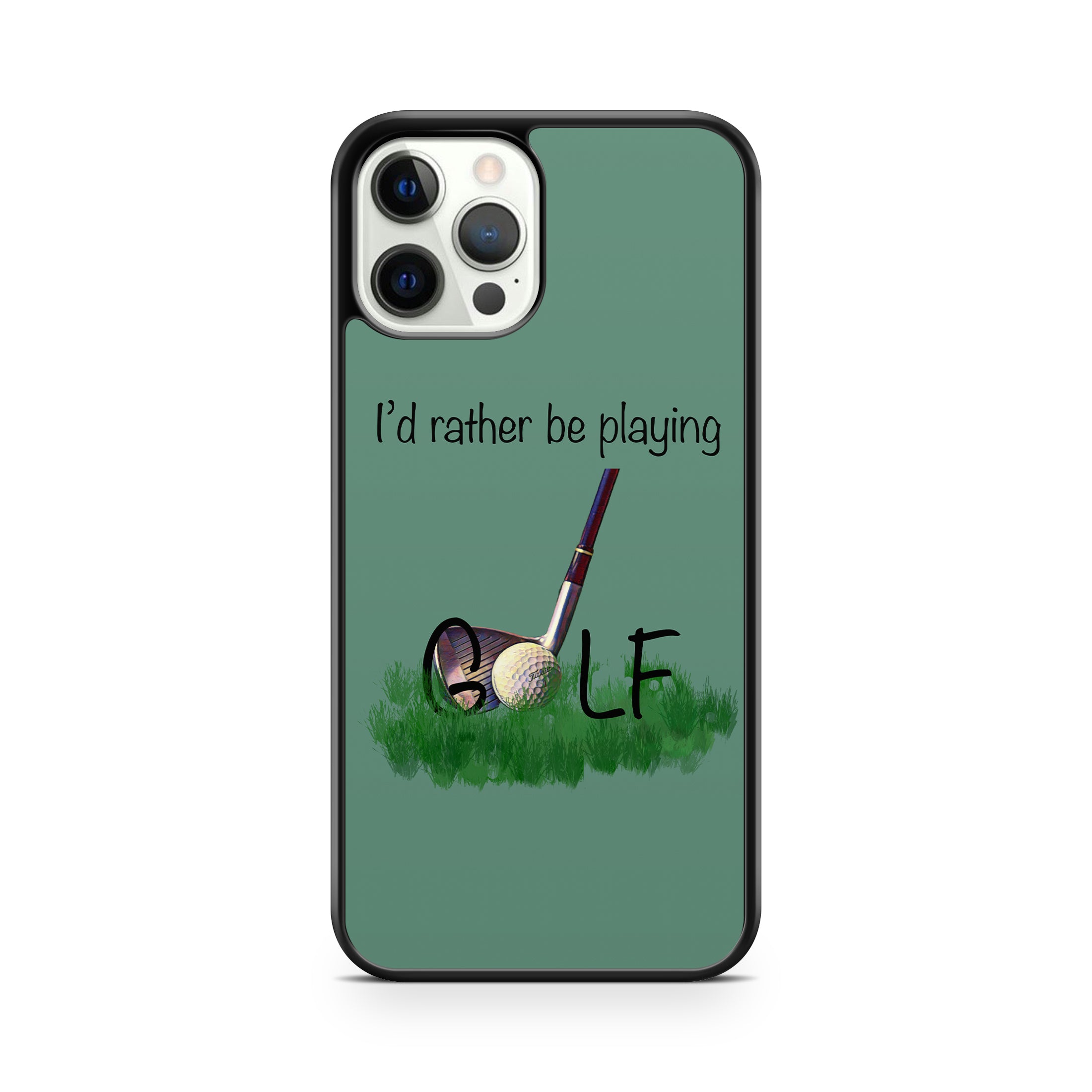 Phone Case with Golf ball