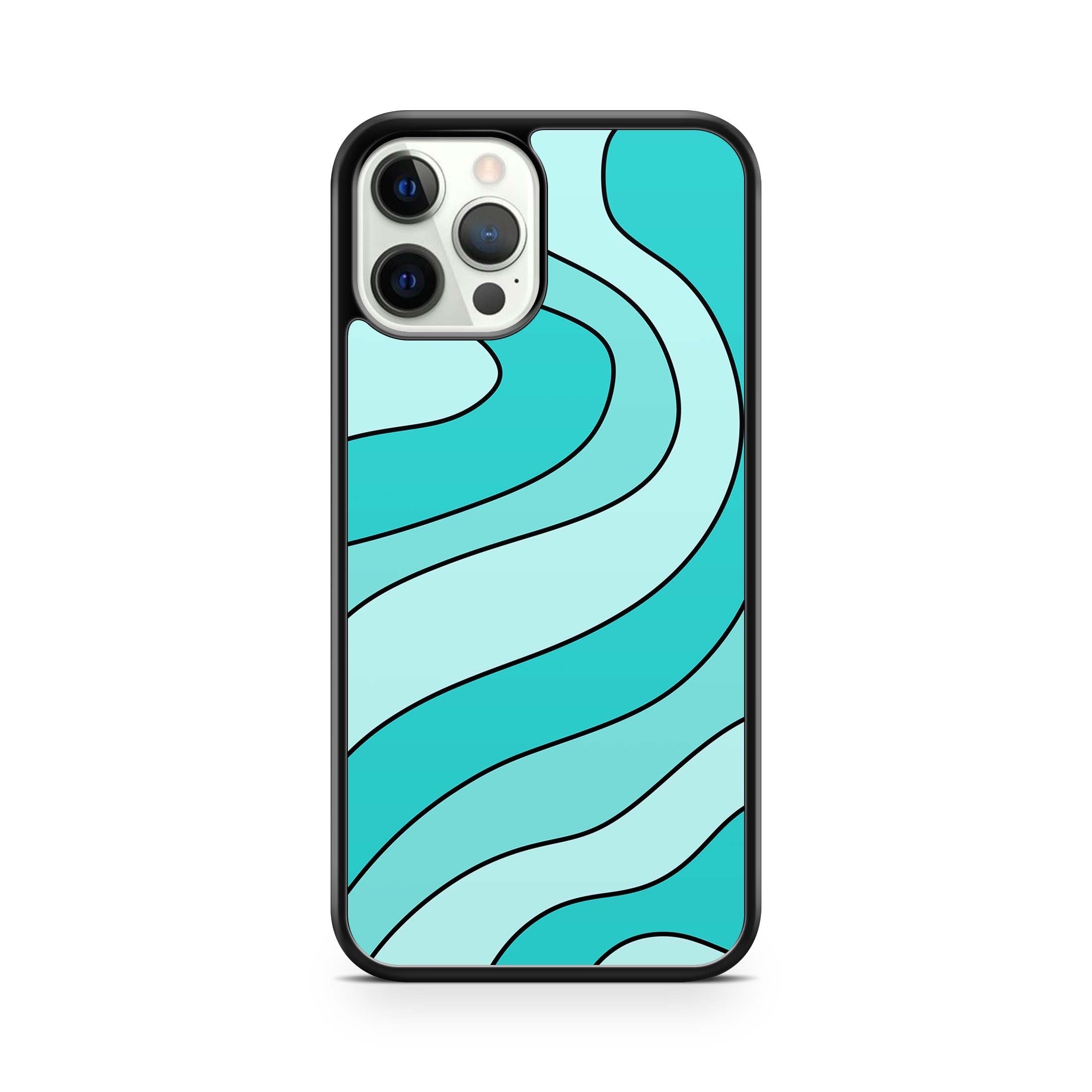 Swirly Print Phone Case