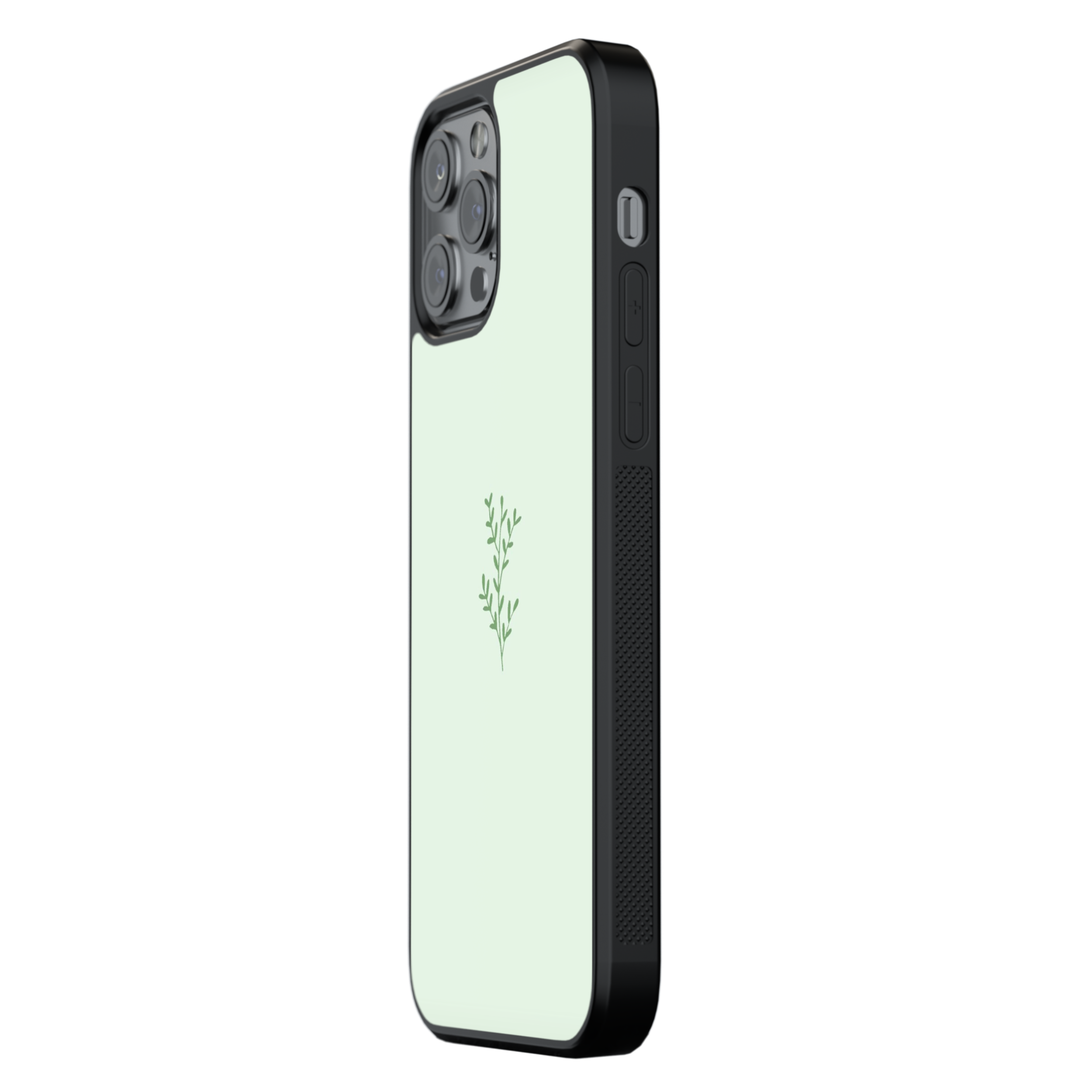 Green Minimalist Leaves Phone Case For IPhone & Samsung - OnTheCase4U
