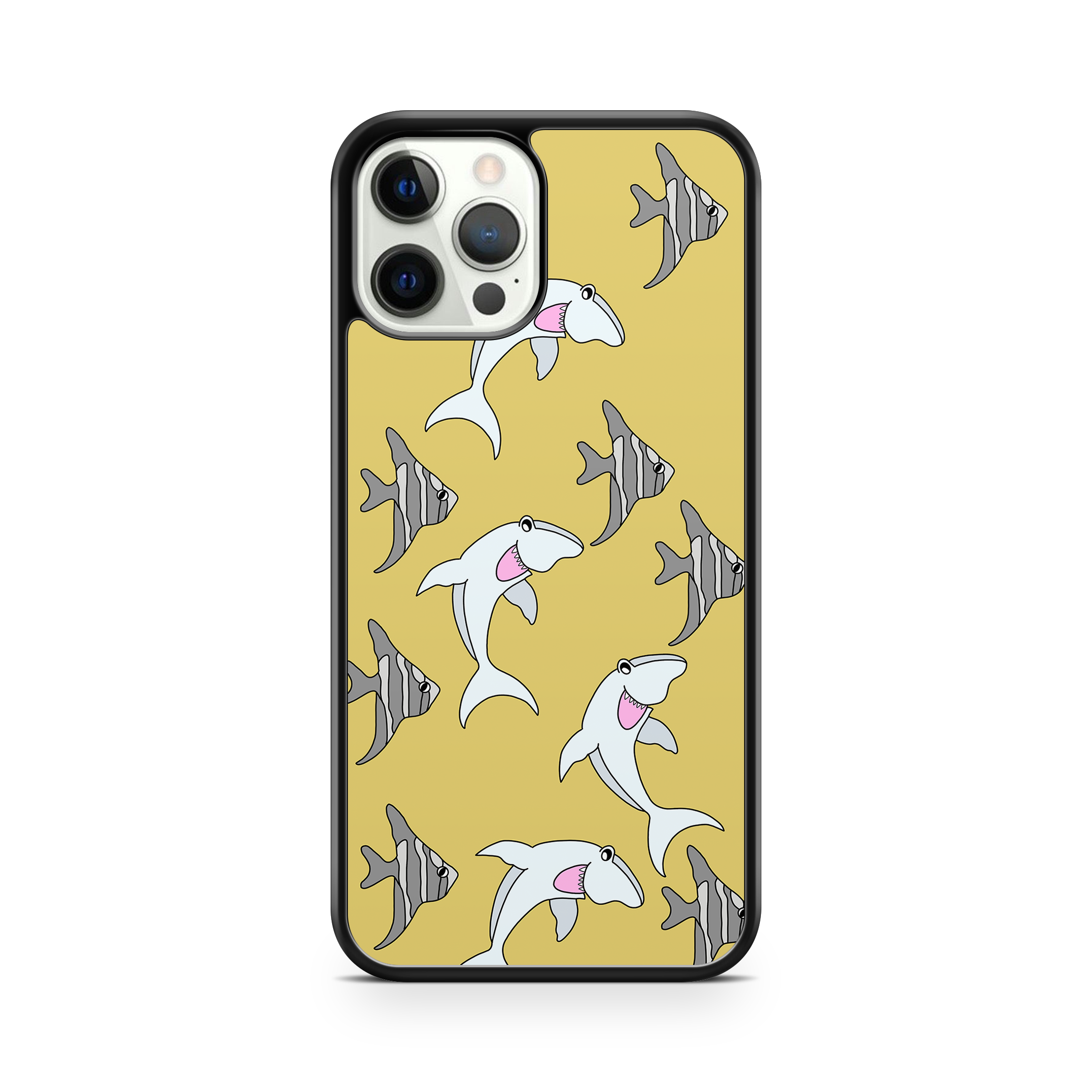 Sharks & Fishes Seaside Themed Phone Case For IPhone & Samsung - OnTheCase4U