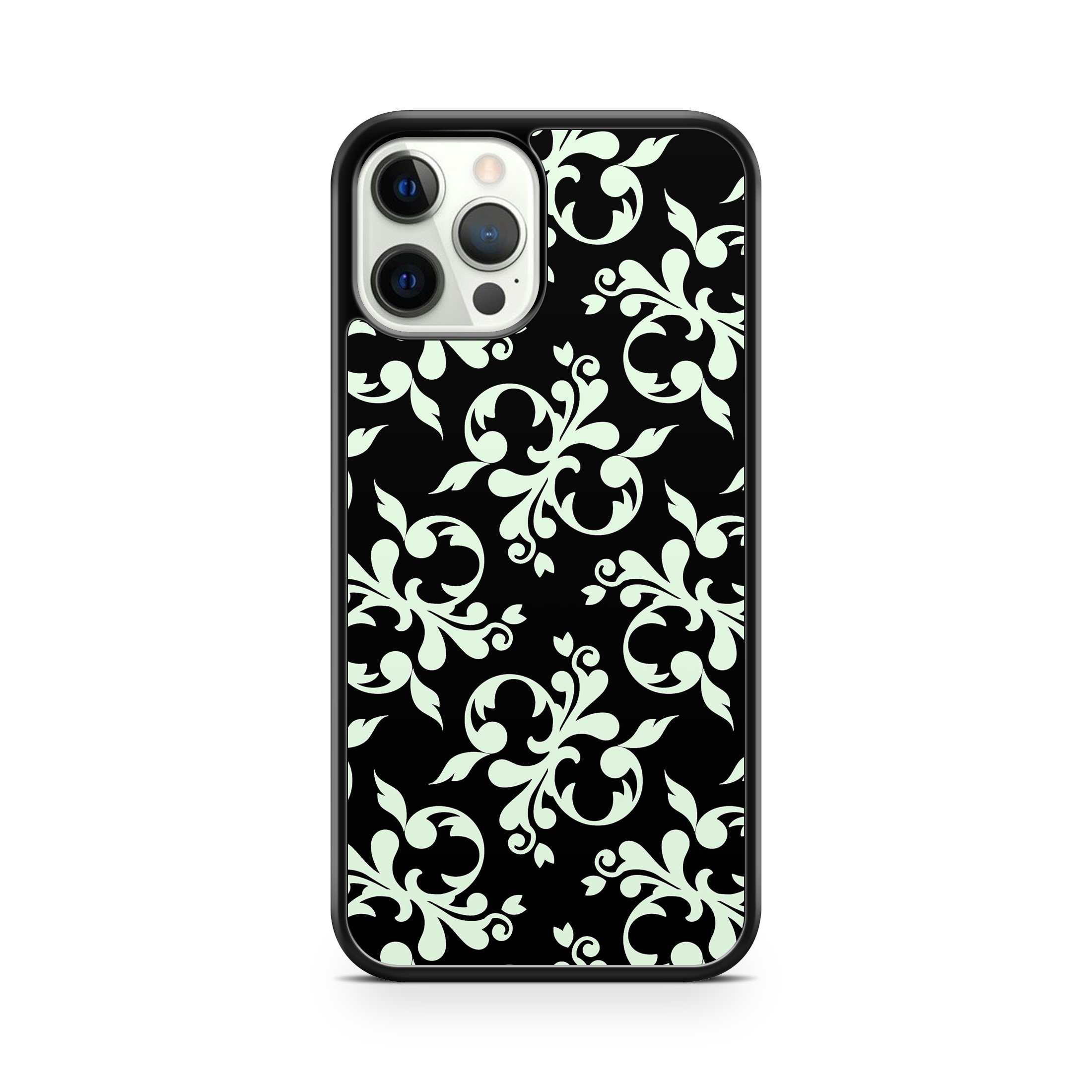 Blue Vintage Fashion Patterned  Phone Case For IPhone & Samsung - OnTheCase4U