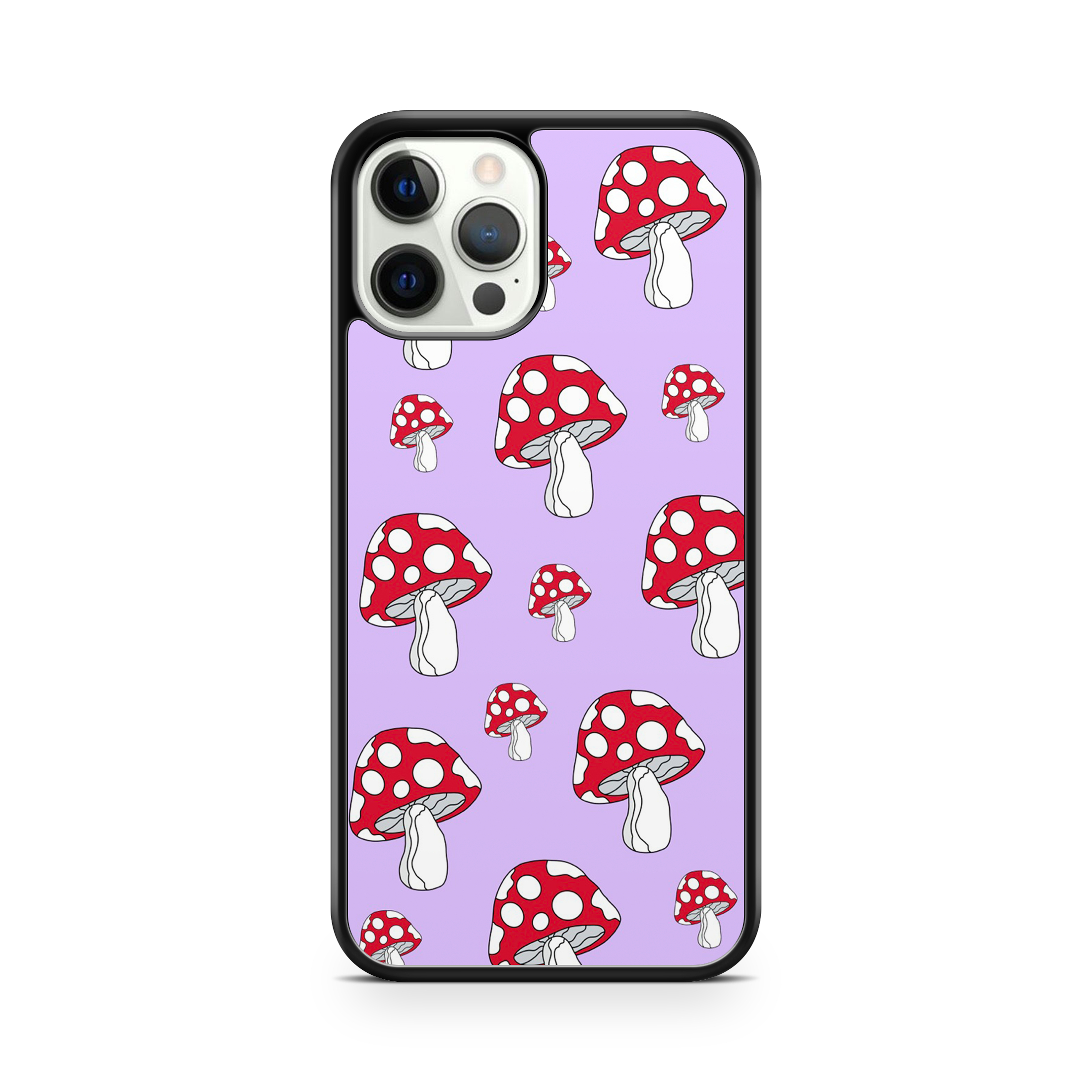 Pastel Colour Minimalist Toadstool Phone Case For IPhone & Samsung - OnTheCase4U