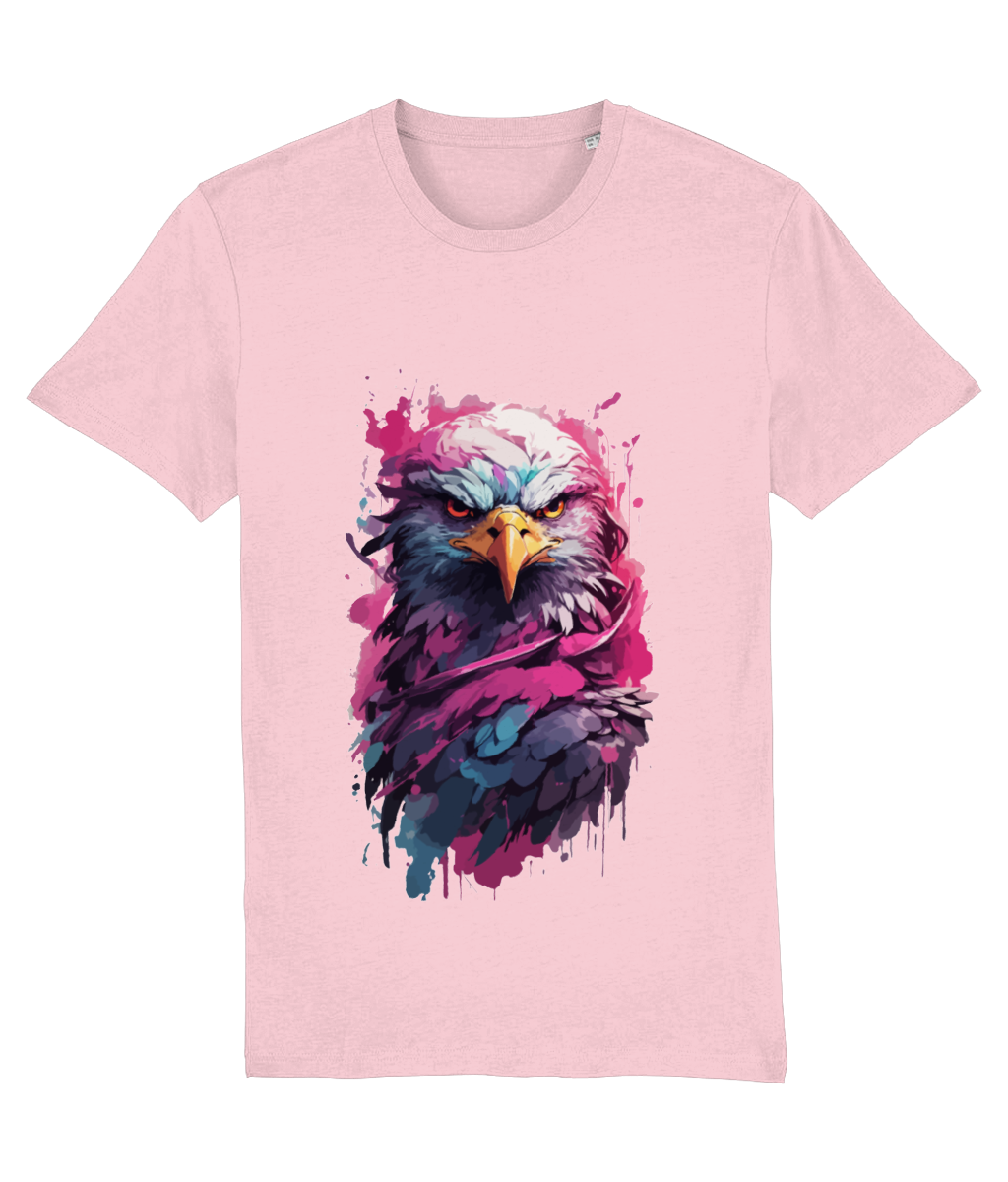 Arty Owl Print T-Shirt