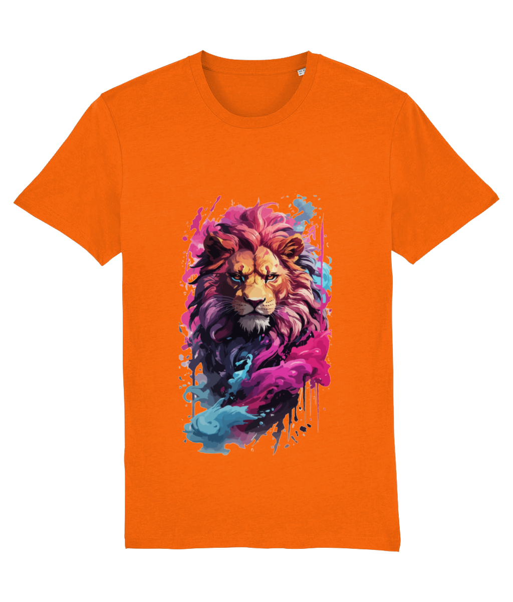 Lion Art Print T-Shirt