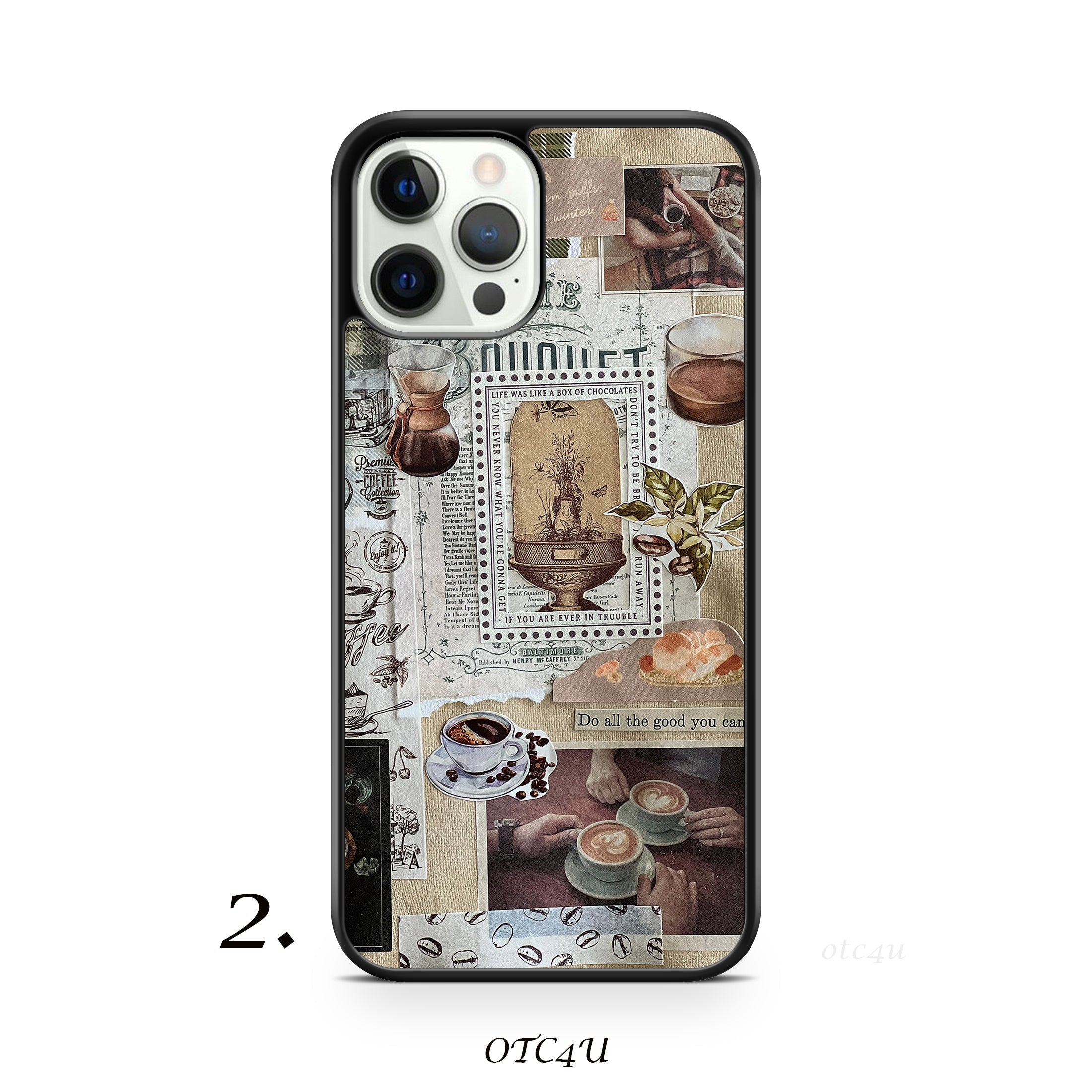 Aesthetic Vintage Abstract Art Collage Phone Case - OnTheCase4U