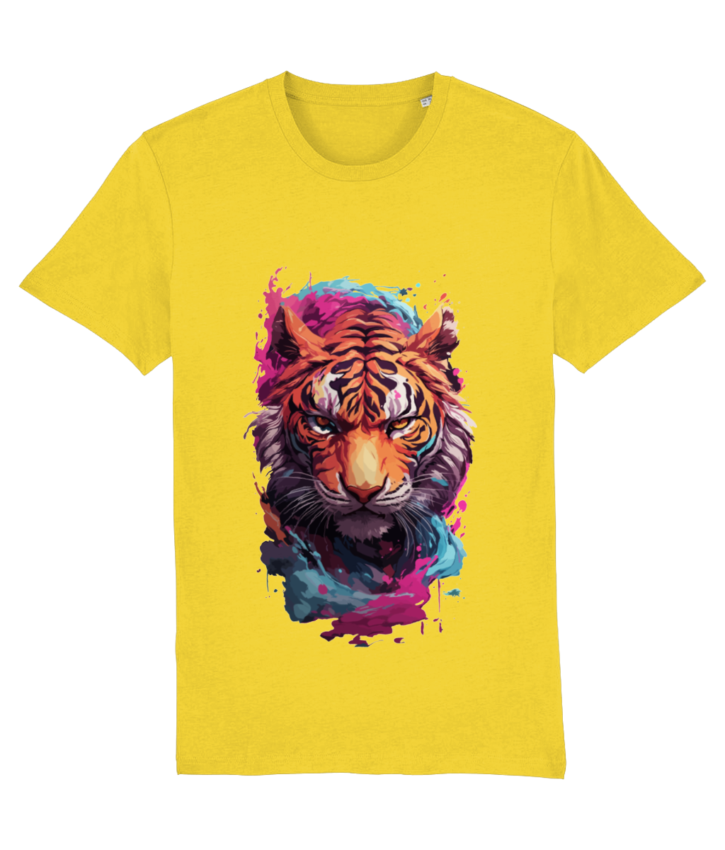 Tiger Art Print T-Shirt