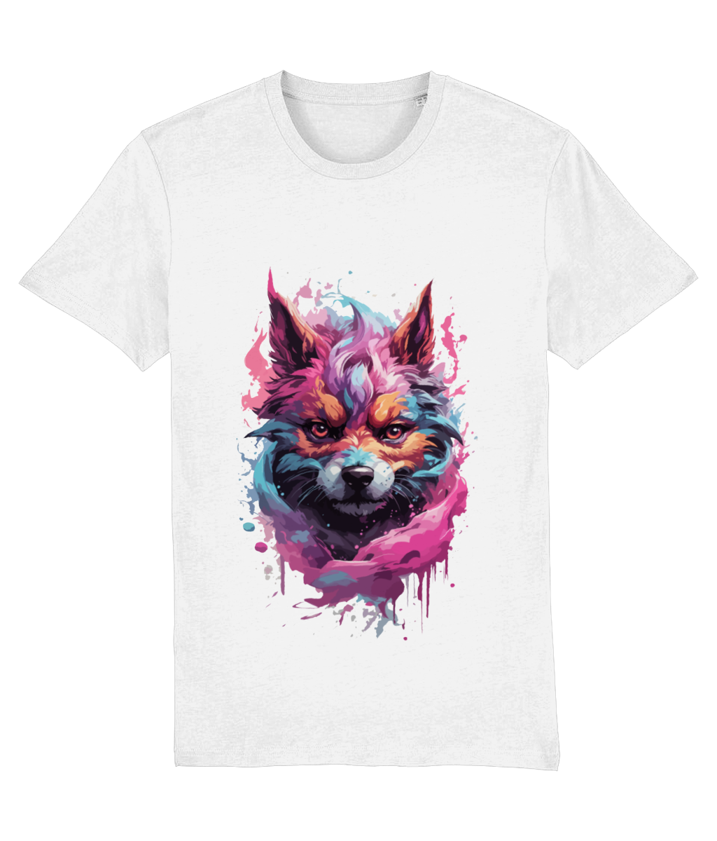 Arty Fox Print T-Shirt