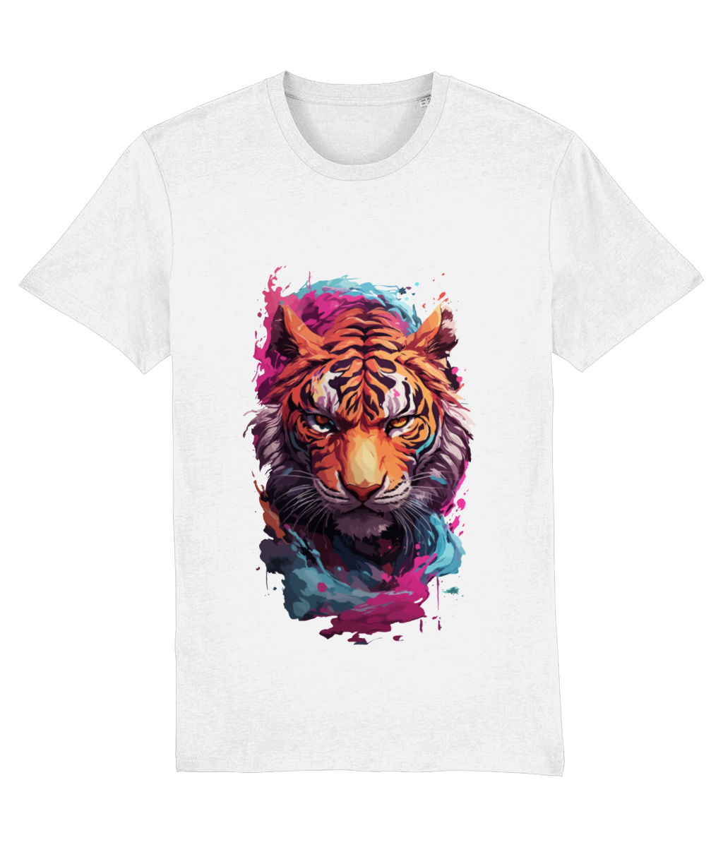 Tiger Art Print T-Shirt
