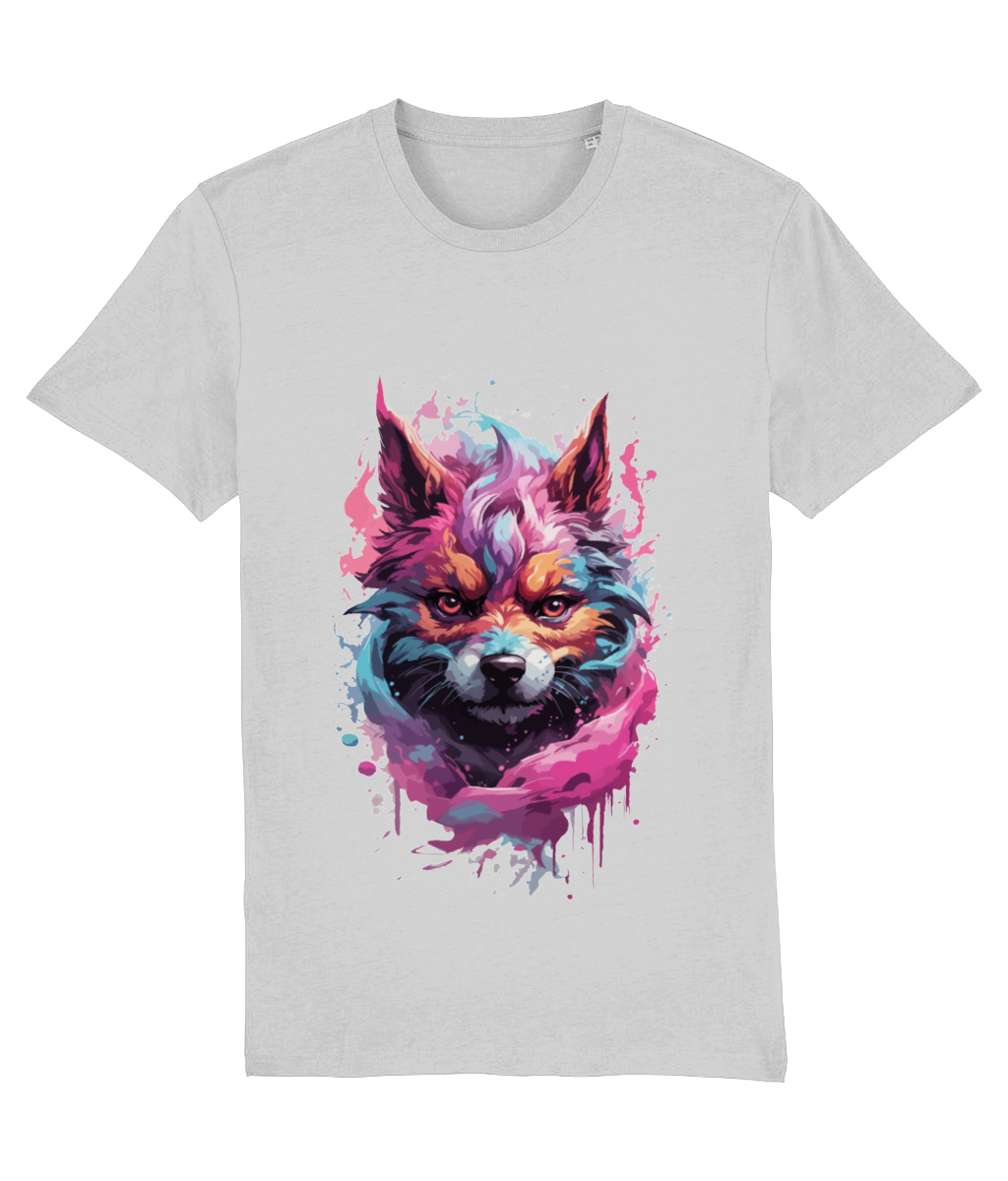 Arty Fox Print T-Shirt