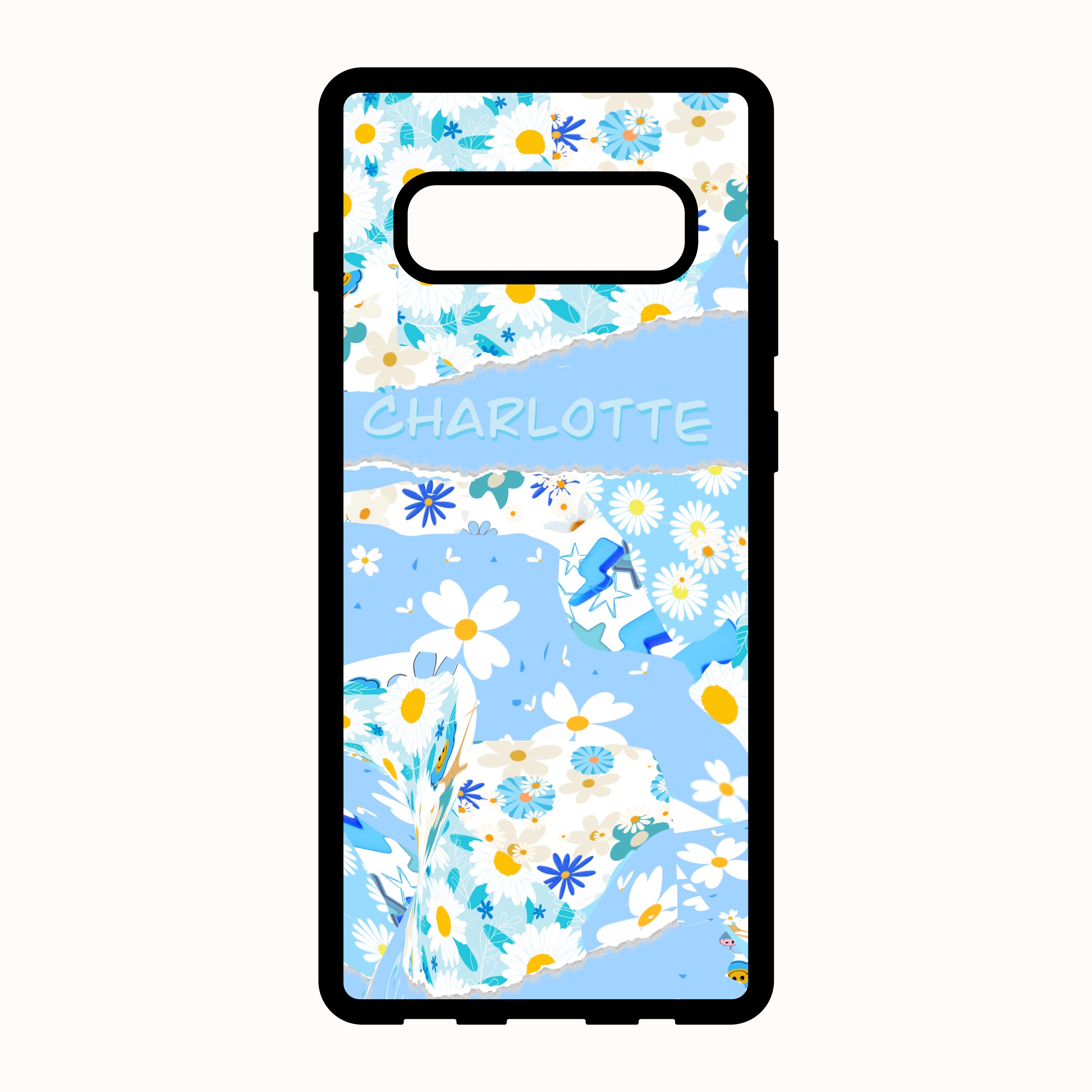 Samsung Galaxy Phone Case with Unique and Vibrant Abstract Design