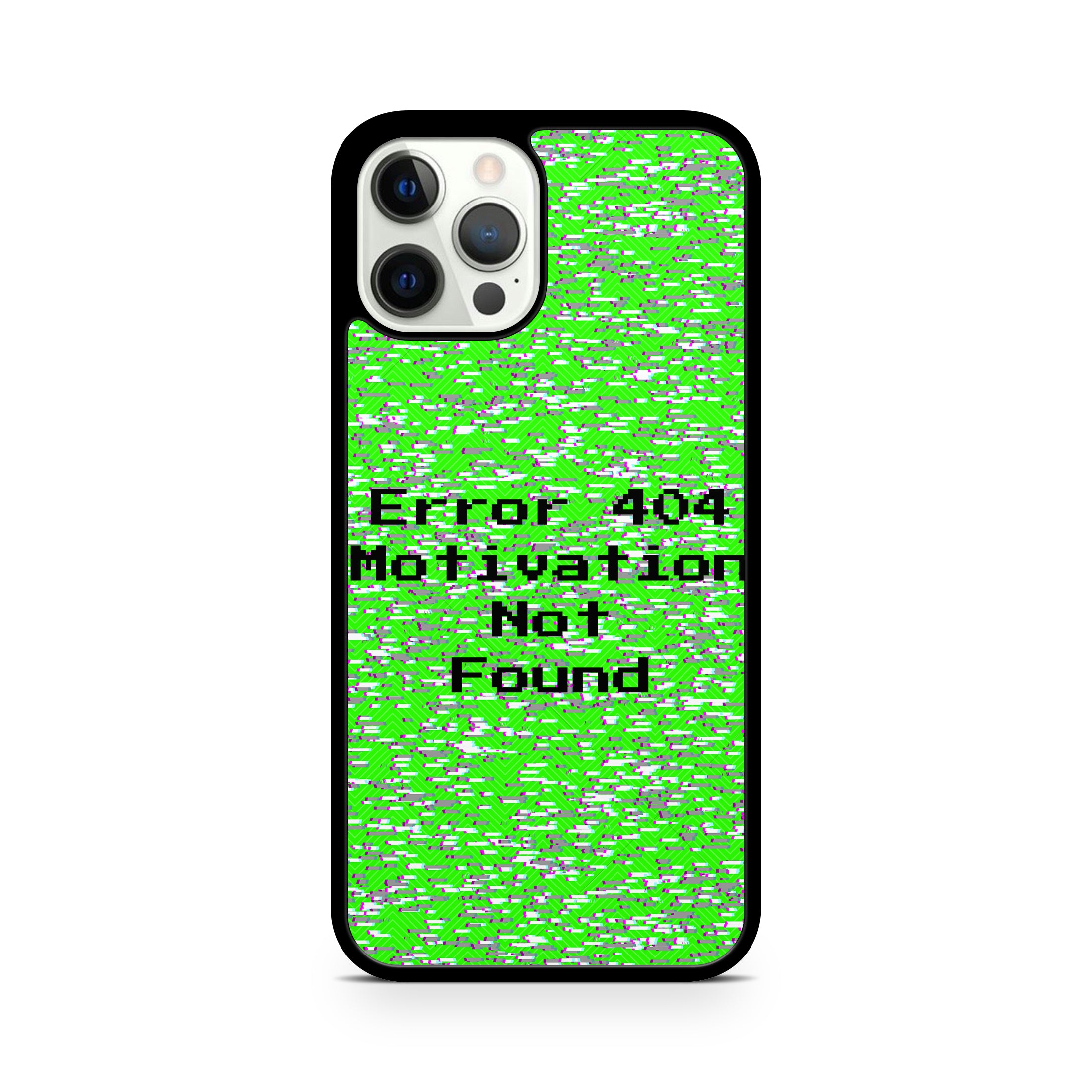 rror 404 Phone Case – Glitch Tech Aesthetic iPhone 12 Cover | Cybercore Design for Teens