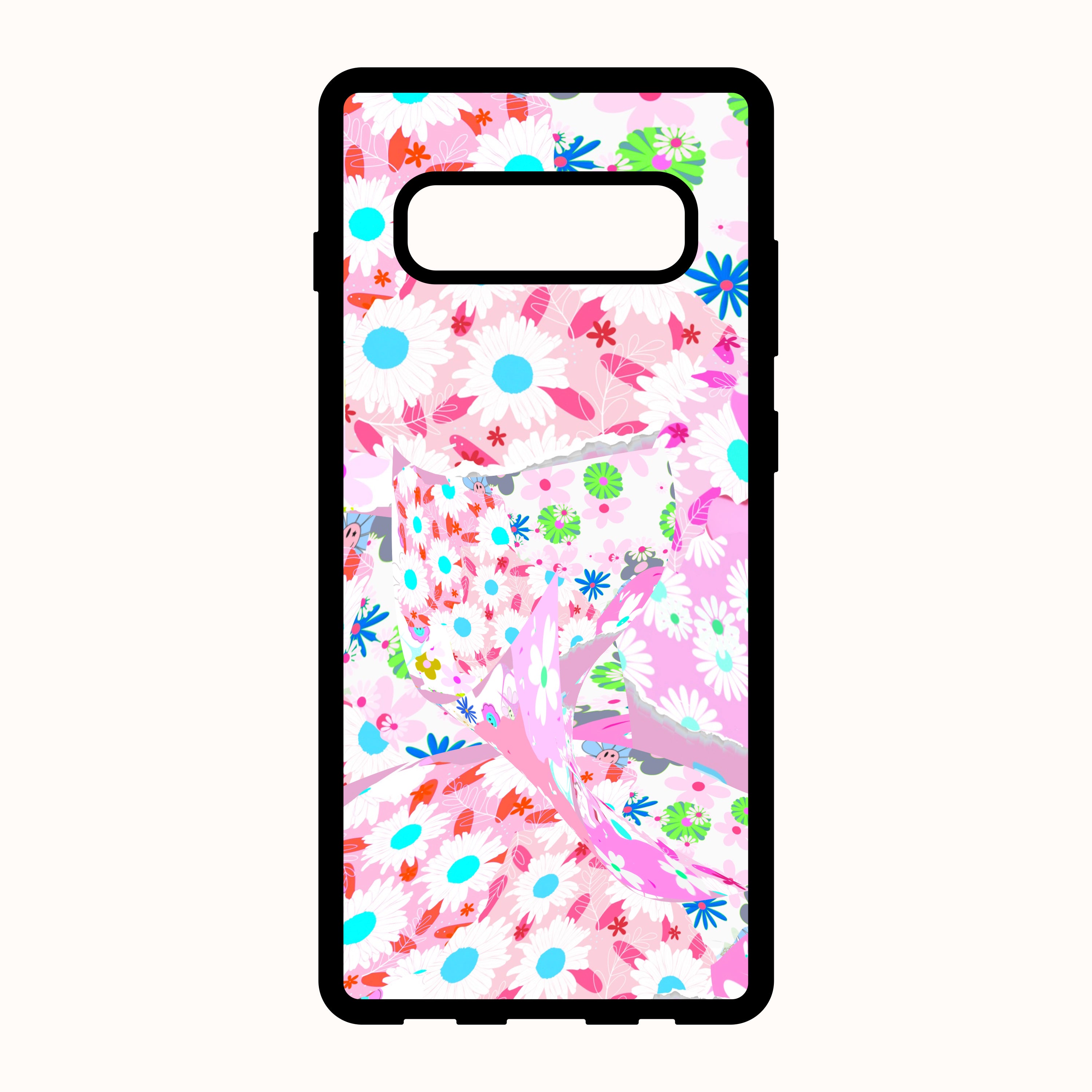Samsung Galaxy Phone Case with Unique and Vibrant Abstract Design