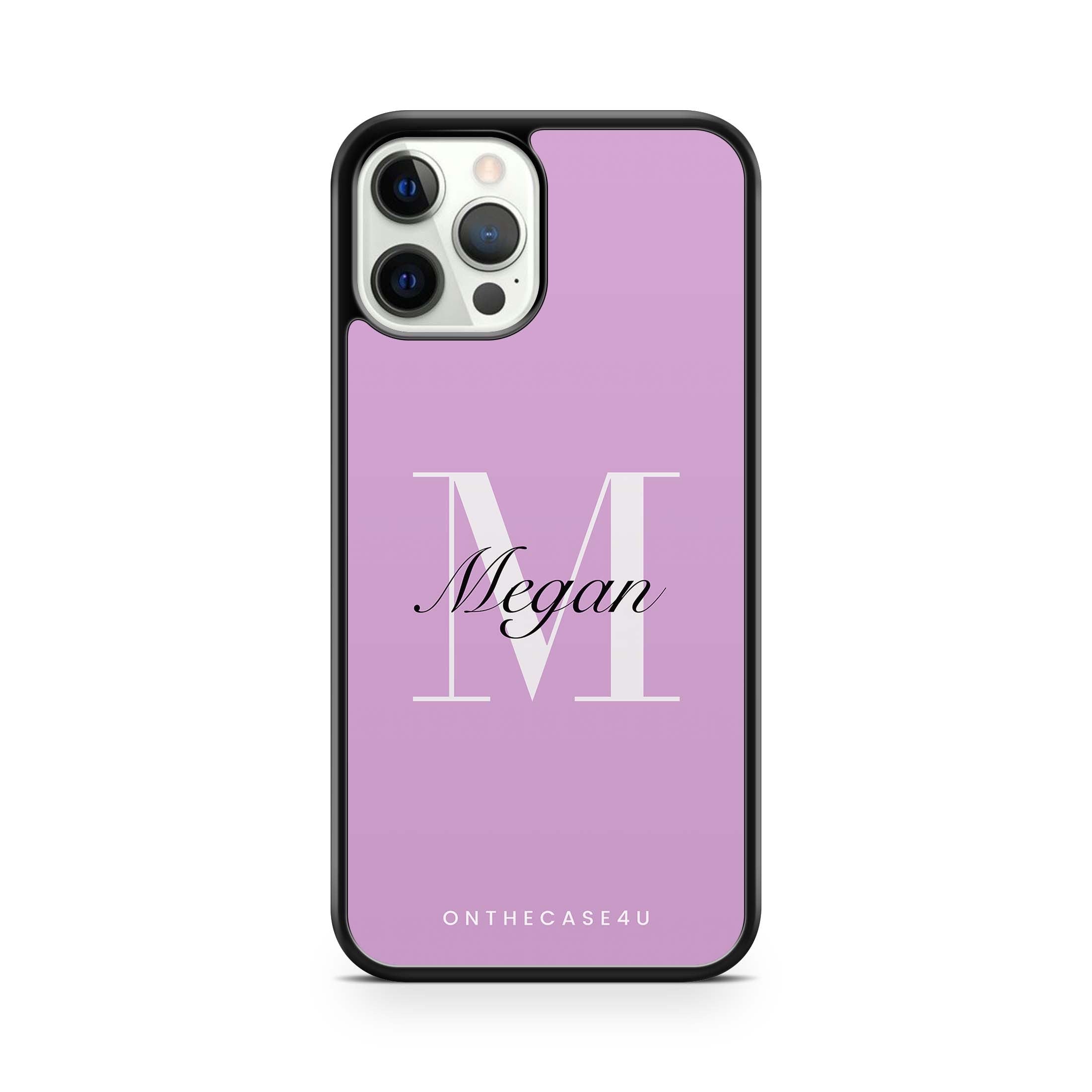 Luxury Custom Initial with Name Phone Case