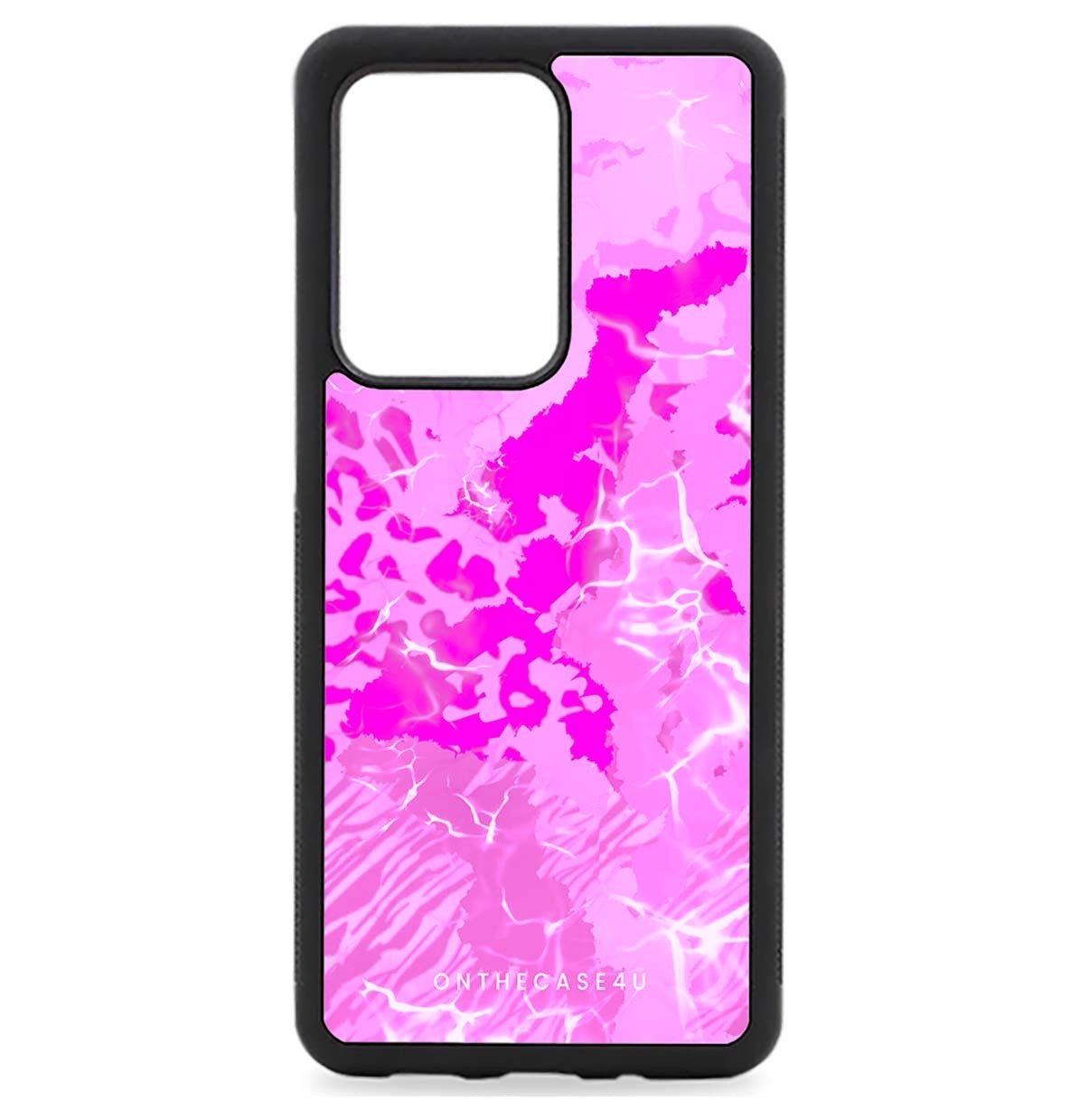 Pink Luxury Marble Print Phone Case For Samsung