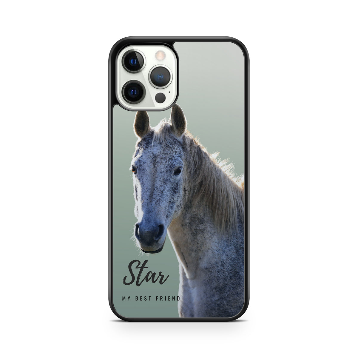 Personalised Horse Photo Phone Case – Custom Equestrian Case with Your Horse’s Photo & Name