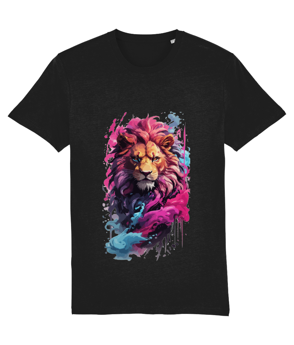 Lion Art Print T-Shirt