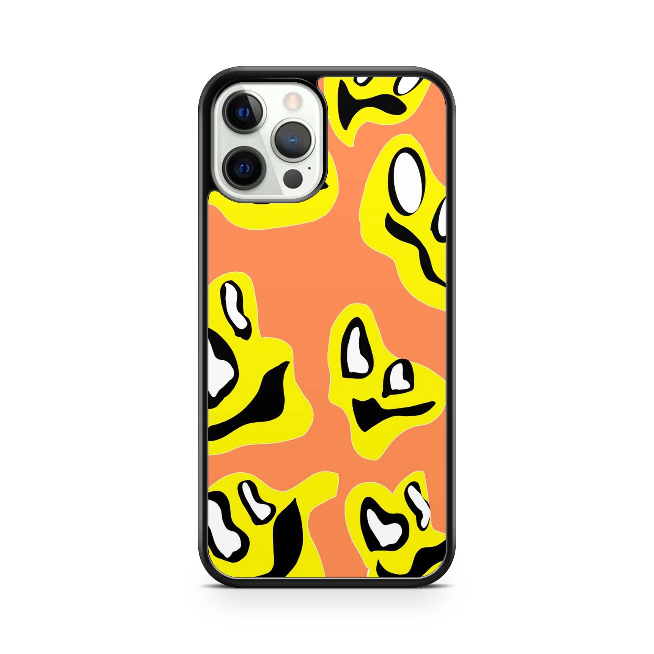 Orange Squidgy Smiley Phone Case - OnTheCase4U
