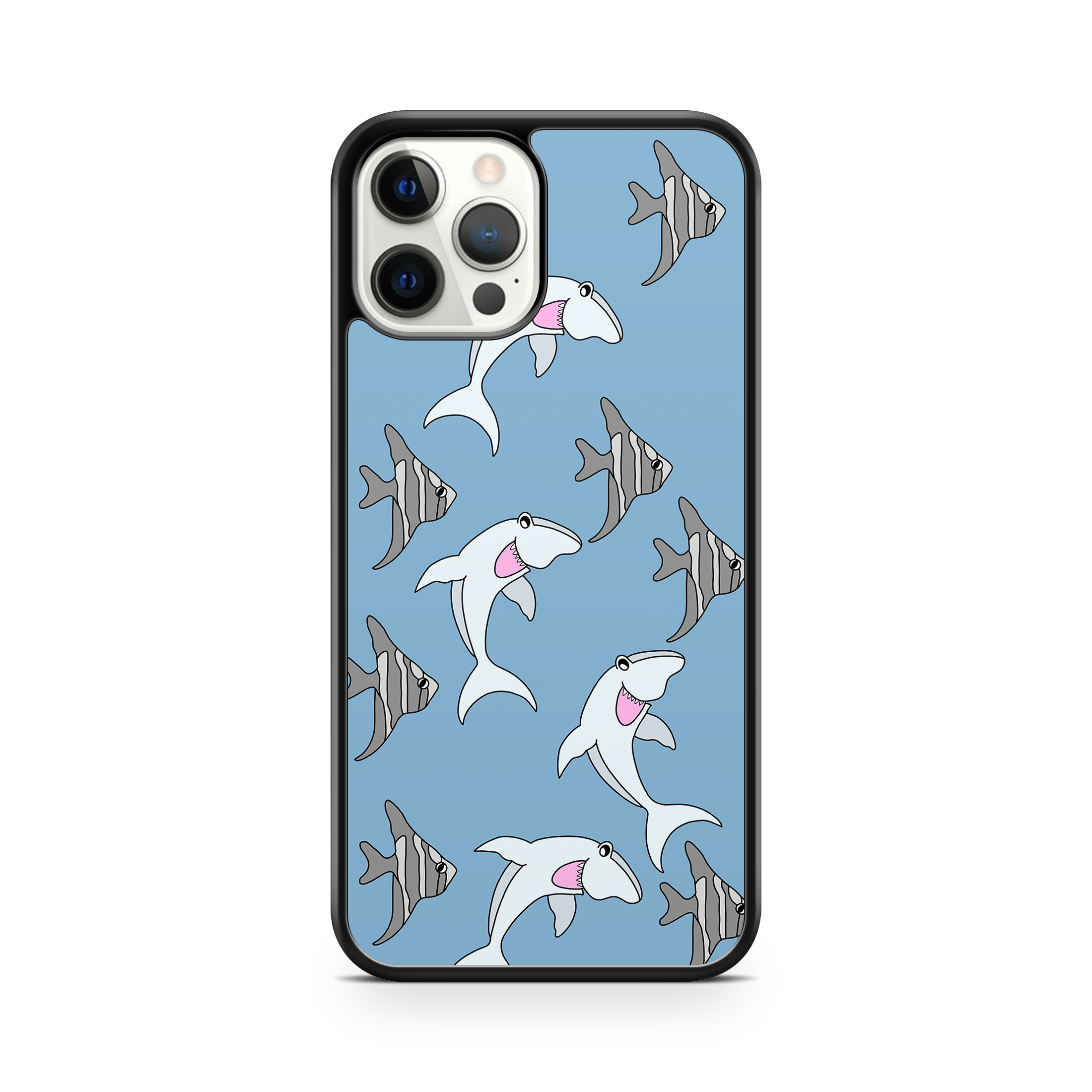 Sharks & Fishes Seaside Themed Phone Case For IPhone & Samsung - OnTheCase4U