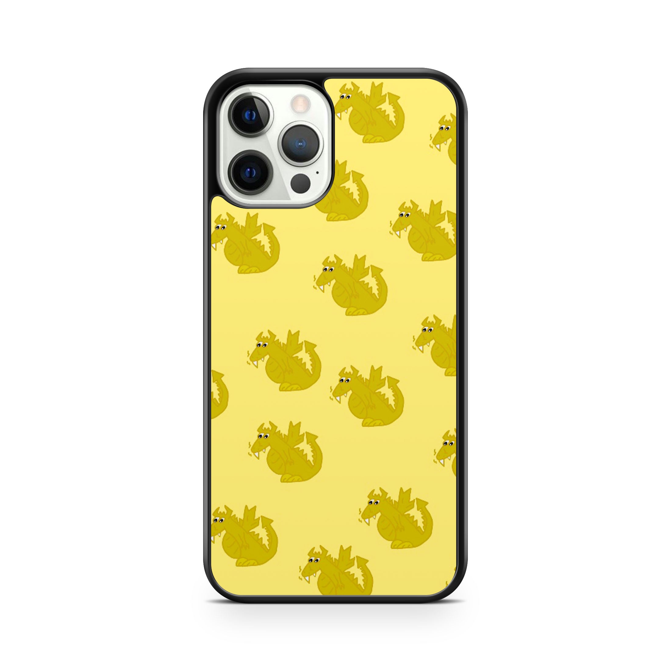 Green Dragon Print Phone Case