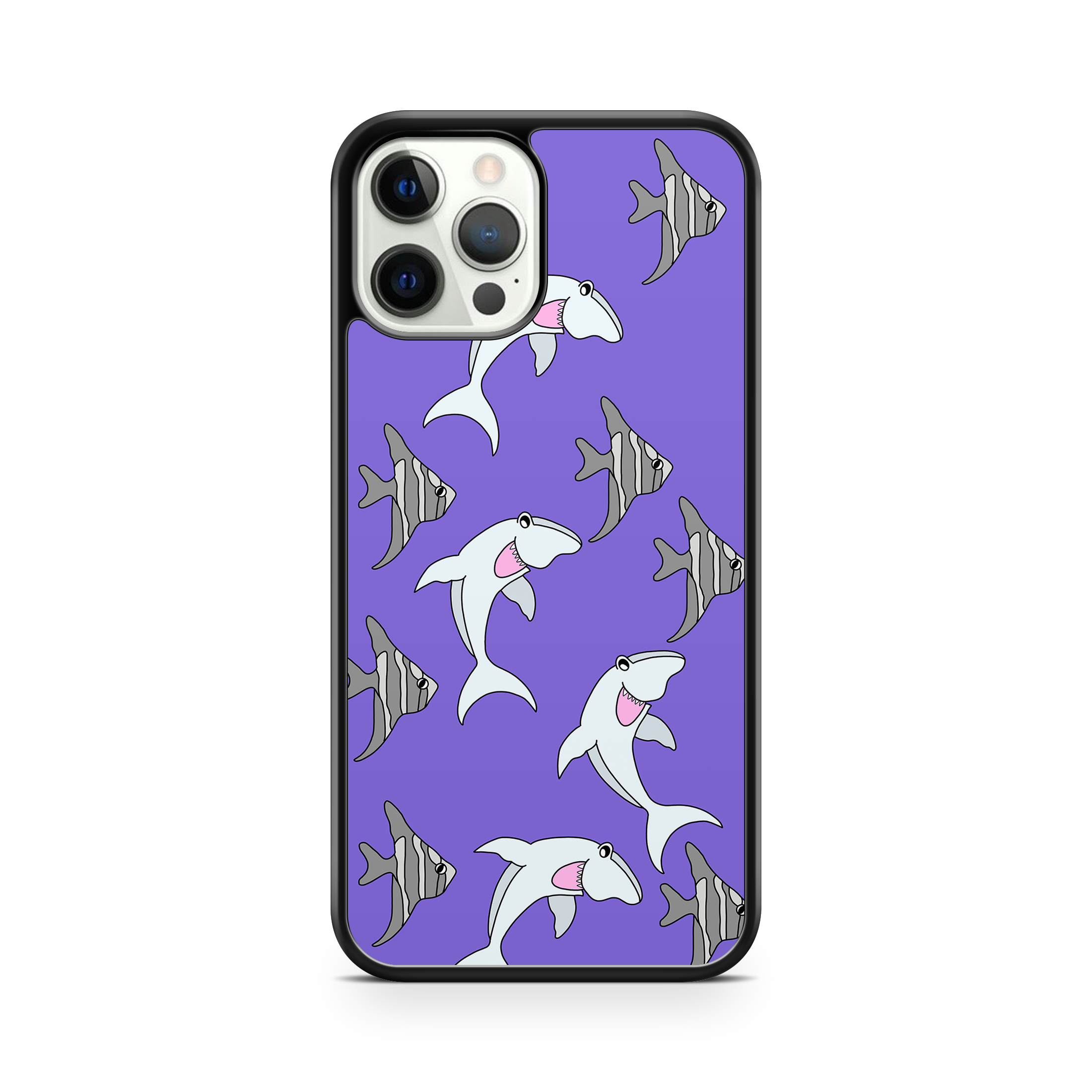 Sharks & Fishes Seaside Themed Phone Case For IPhone & Samsung - OnTheCase4U