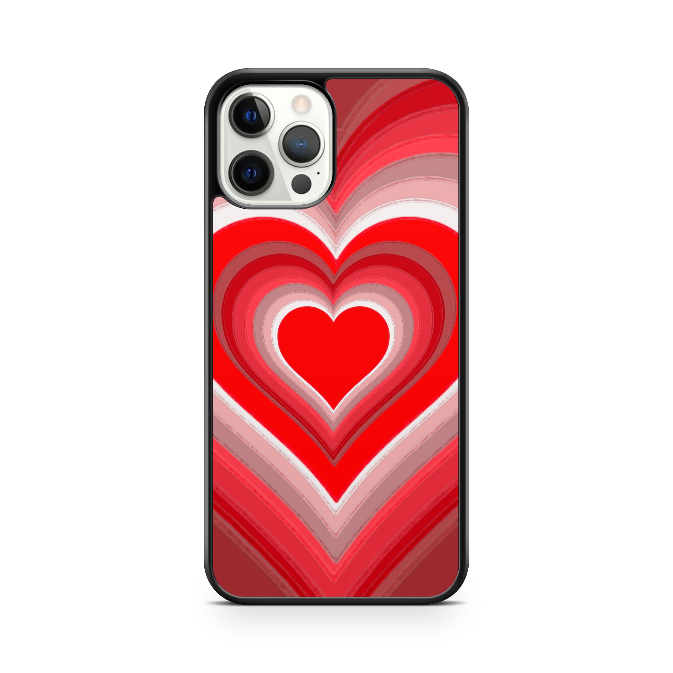 Teal Expanding Hearts Phone Case for iPhone and Samsung - OnTheCase4U